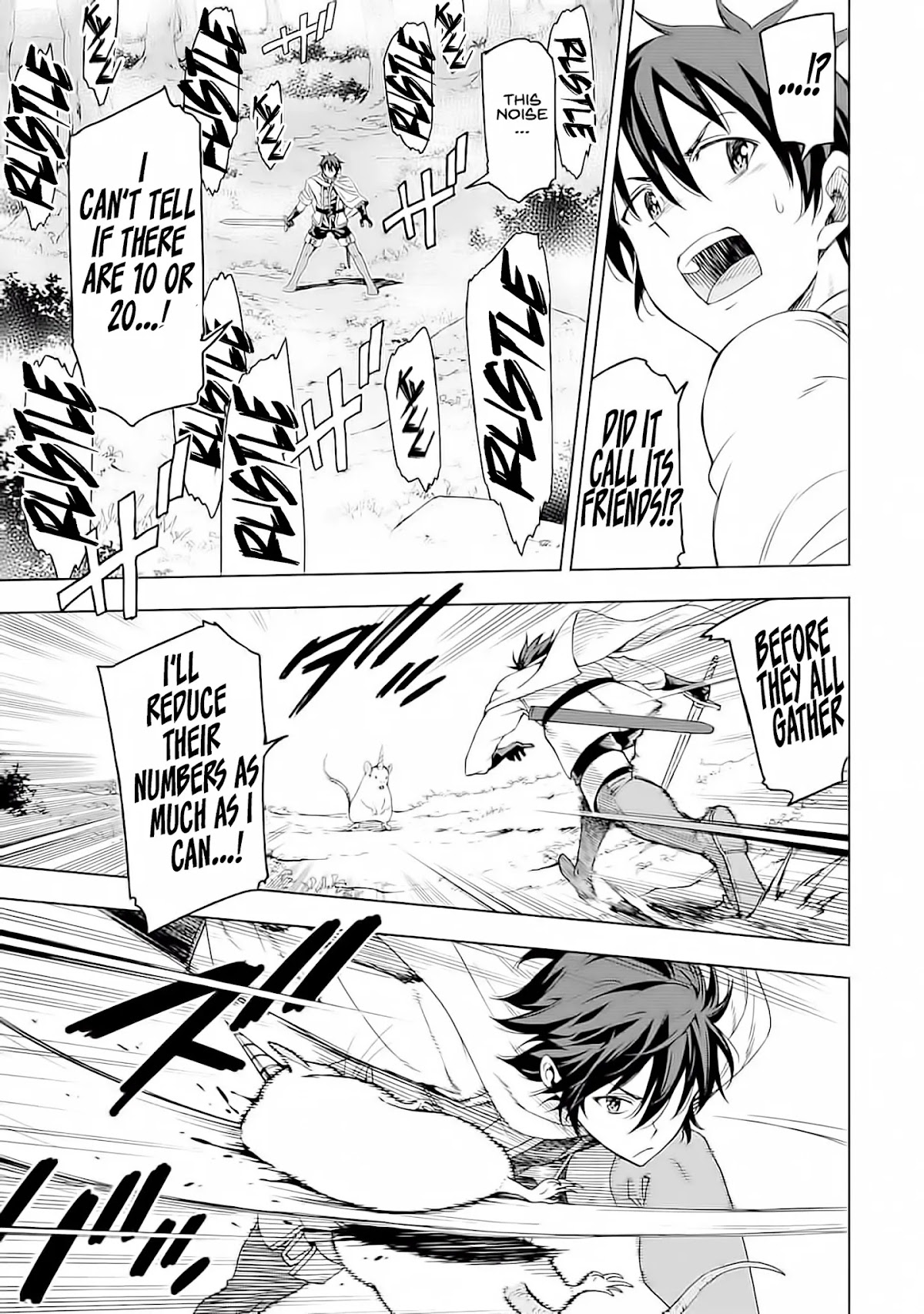 Isekai Kenja no Tensei Musou ~Geemu no Chishiki de Isekai Saikyou~ Chapter 4 page 16 - Chapter 4: The opponent was a horde
