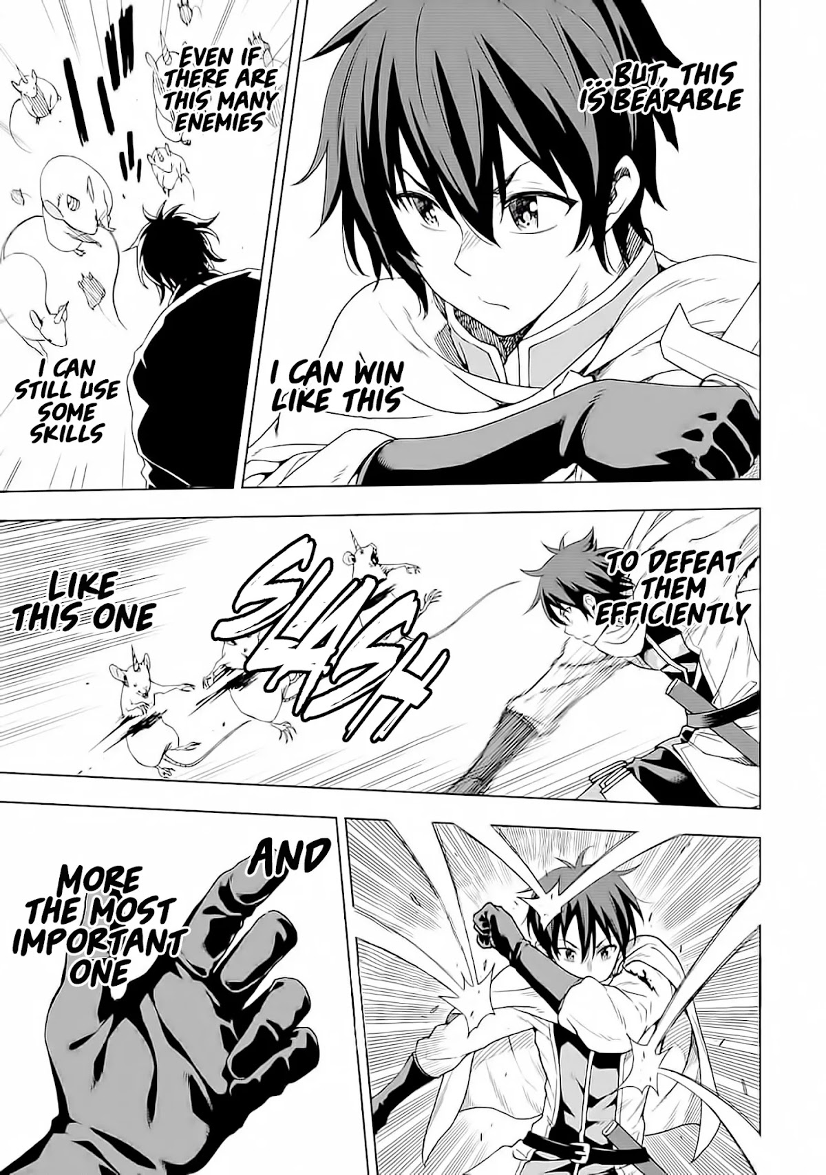 Isekai Kenja no Tensei Musou ~Geemu no Chishiki de Isekai Saikyou~ Chapter 4 page 20 - Chapter 4: The opponent was a horde