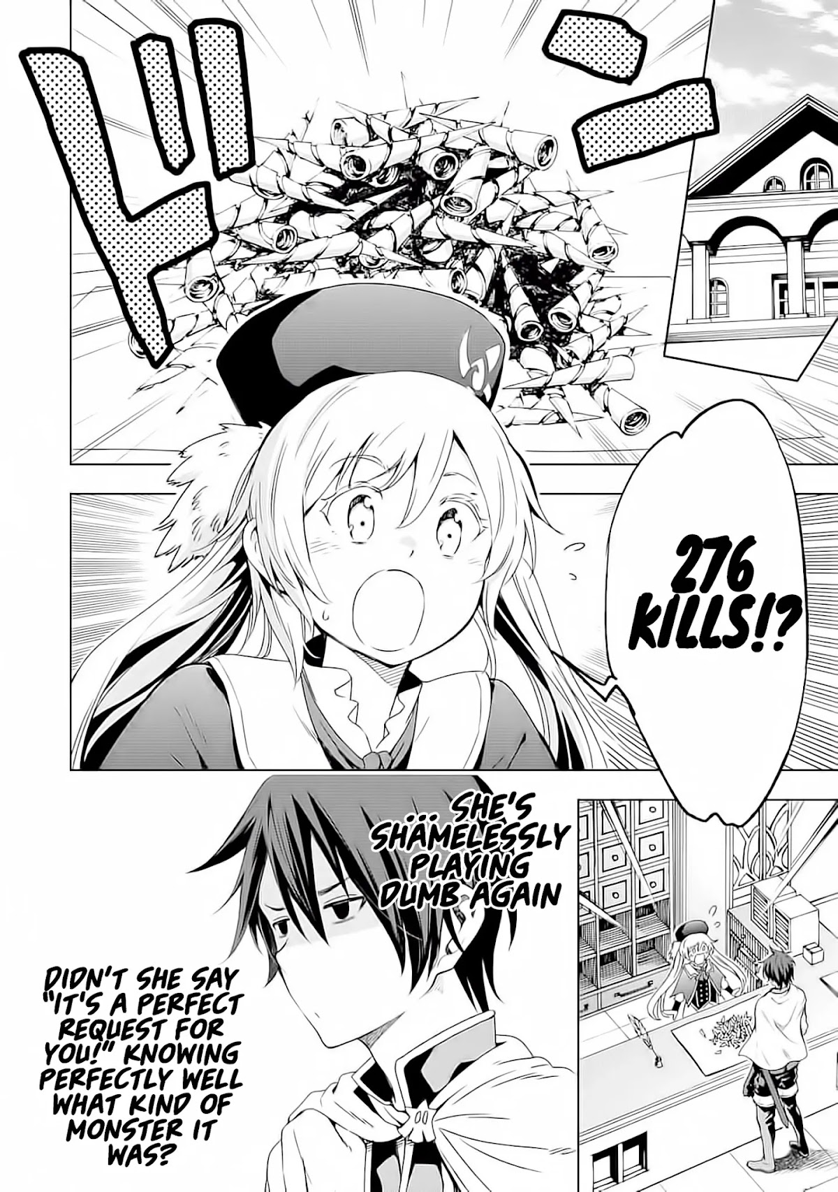 Isekai Kenja no Tensei Musou ~Geemu no Chishiki de Isekai Saikyou~ Chapter 4 page 23 - Chapter 4: The opponent was a horde