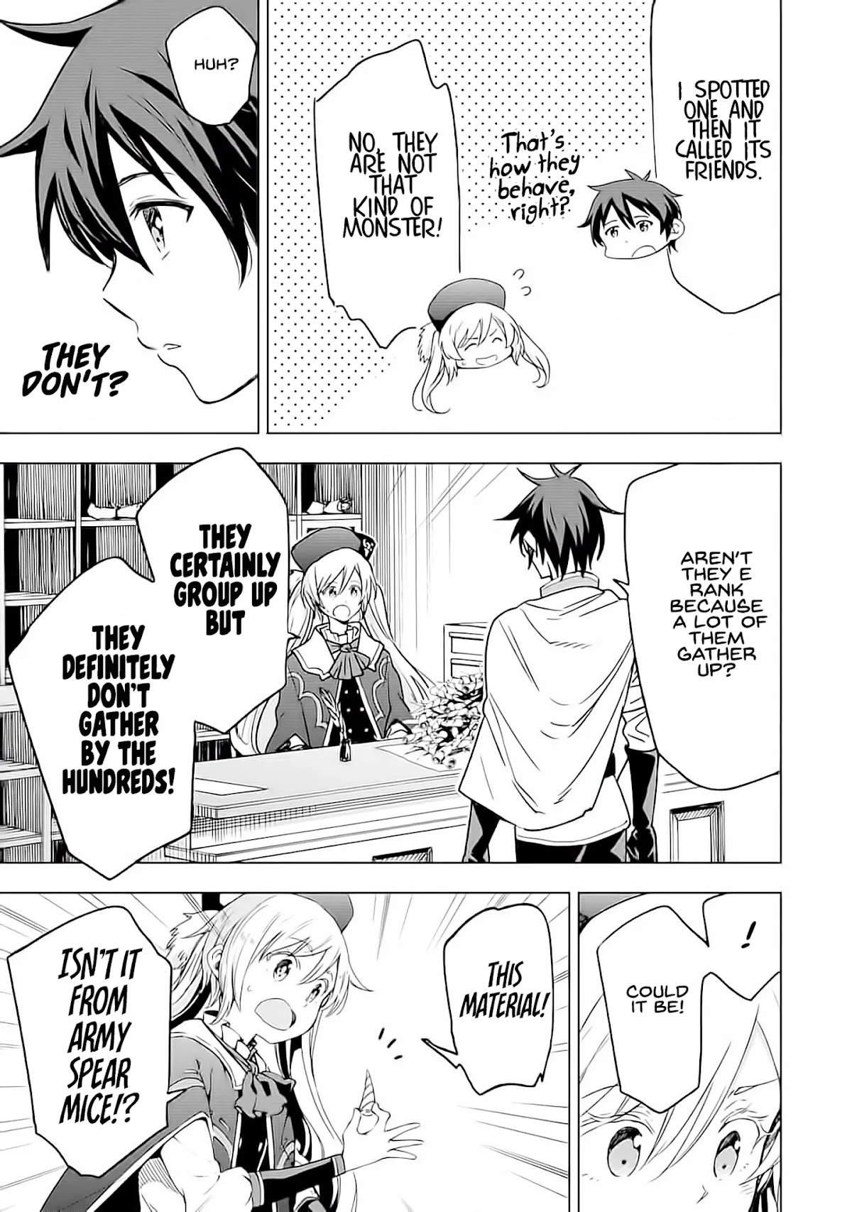 Isekai Kenja no Tensei Musou ~Geemu no Chishiki de Isekai Saikyou~ Chapter 4 page 24 - Chapter 4: The opponent was a horde