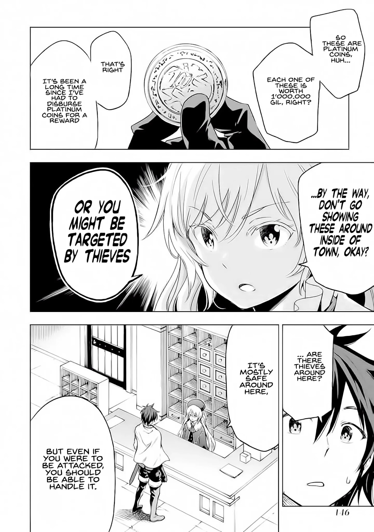 Isekai Kenja no Tensei Musou ~Geemu no Chishiki de Isekai Saikyou~ Chapter 4 page 27 - Chapter 4: The opponent was a horde