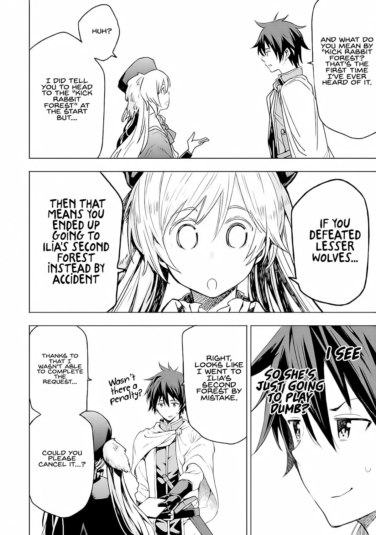 Isekai Kenja no Tensei Musou ~Geemu no Chishiki de Isekai Saikyou~ Chapter 4 page 3 - Chapter 4: The opponent was a horde