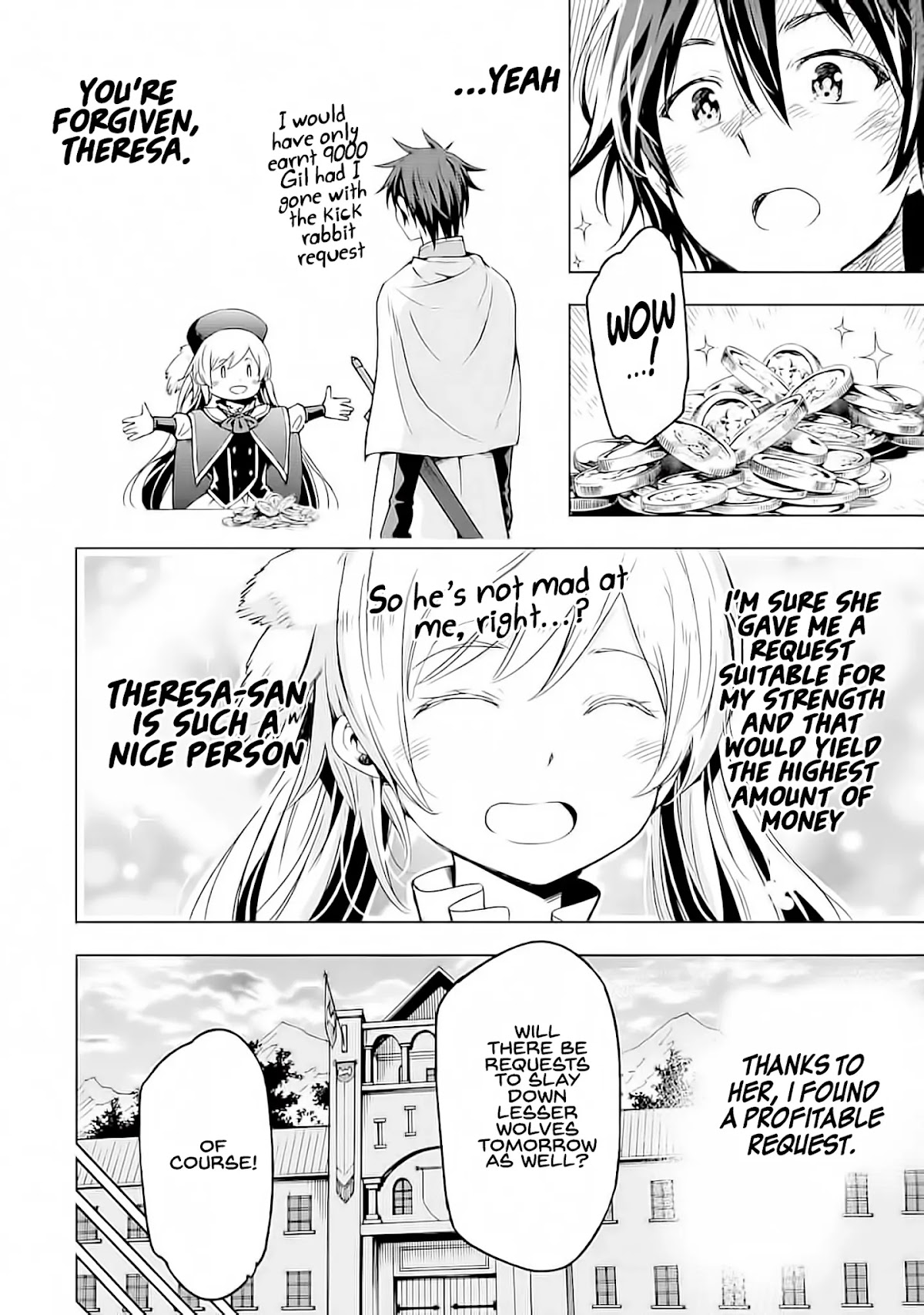 Isekai Kenja no Tensei Musou ~Geemu no Chishiki de Isekai Saikyou~ Chapter 4 page 5 - Chapter 4: The opponent was a horde