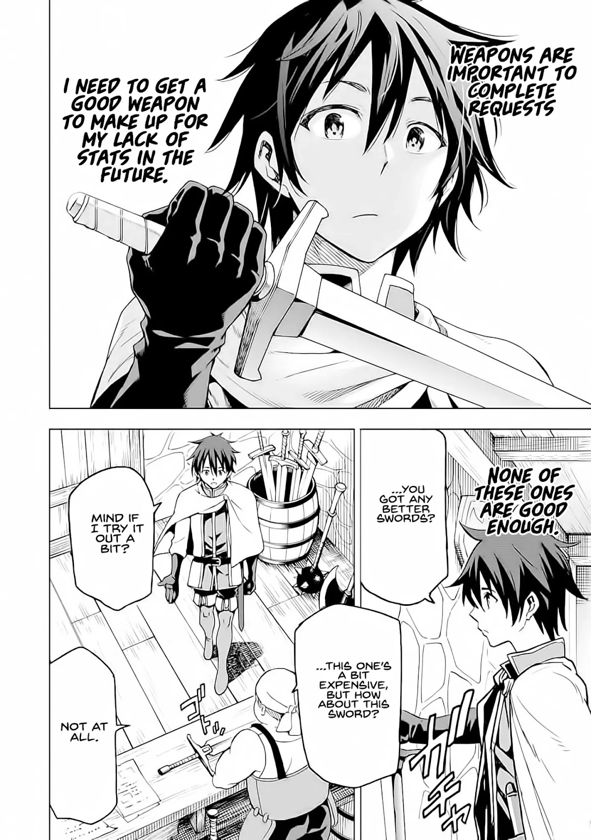 Isekai Kenja no Tensei Musou ~Geemu no Chishiki de Isekai Saikyou~ Chapter 4 page 7 - Chapter 4: The opponent was a horde