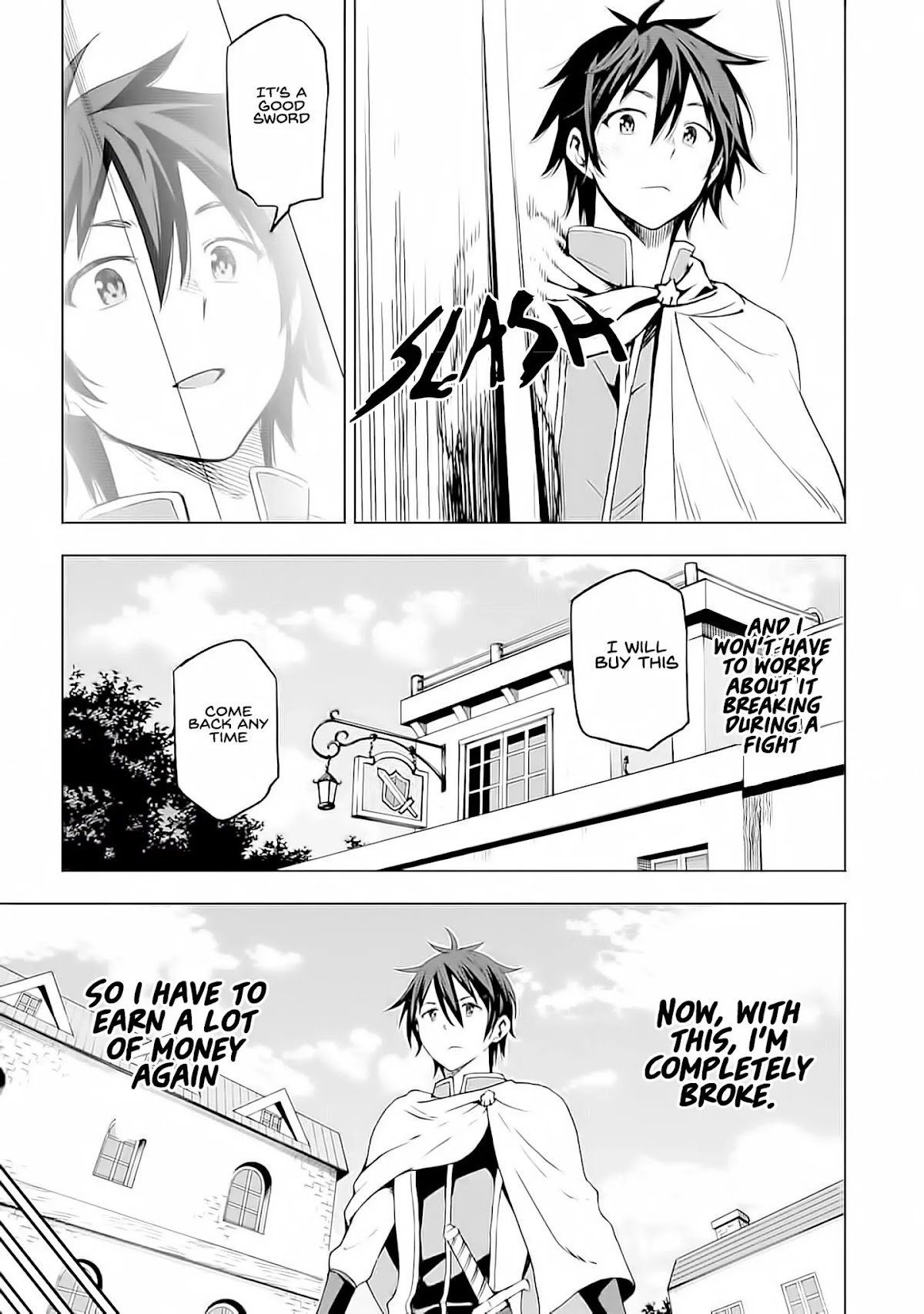 Isekai Kenja no Tensei Musou ~Geemu no Chishiki de Isekai Saikyou~ Chapter 4 page 8 - Chapter 4: The opponent was a horde