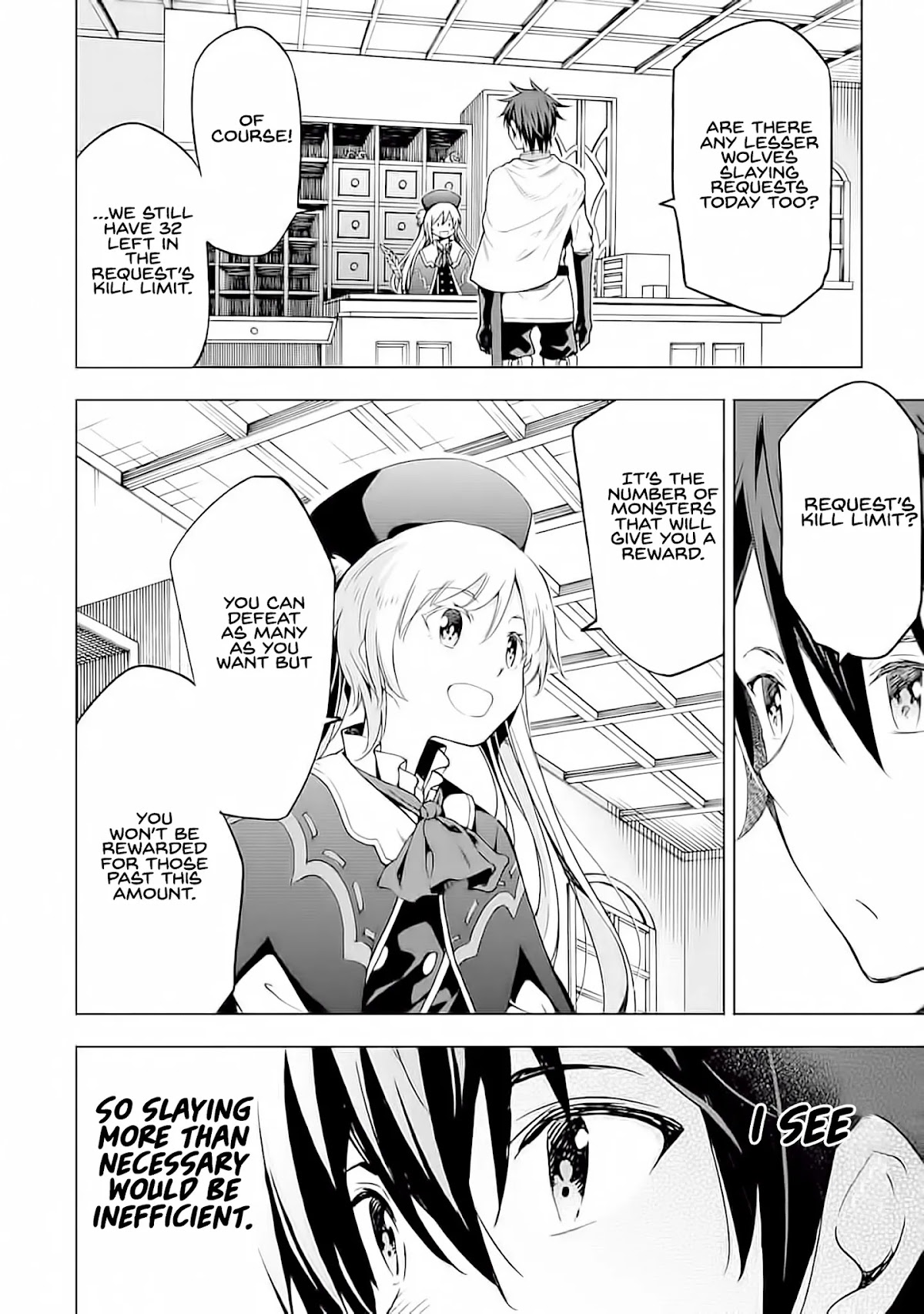 Isekai Kenja no Tensei Musou ~Geemu no Chishiki de Isekai Saikyou~ Chapter 4 page 9 - Chapter 4: The opponent was a horde