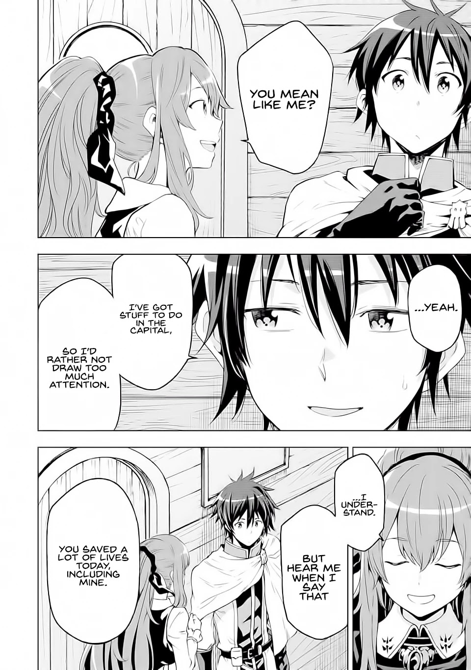 Isekai Kenja no Tensei Musou ~Geemu no Chishiki de Isekai Saikyou~ Chapter 5 page 36 - Chapter 5: It was like a raid.
