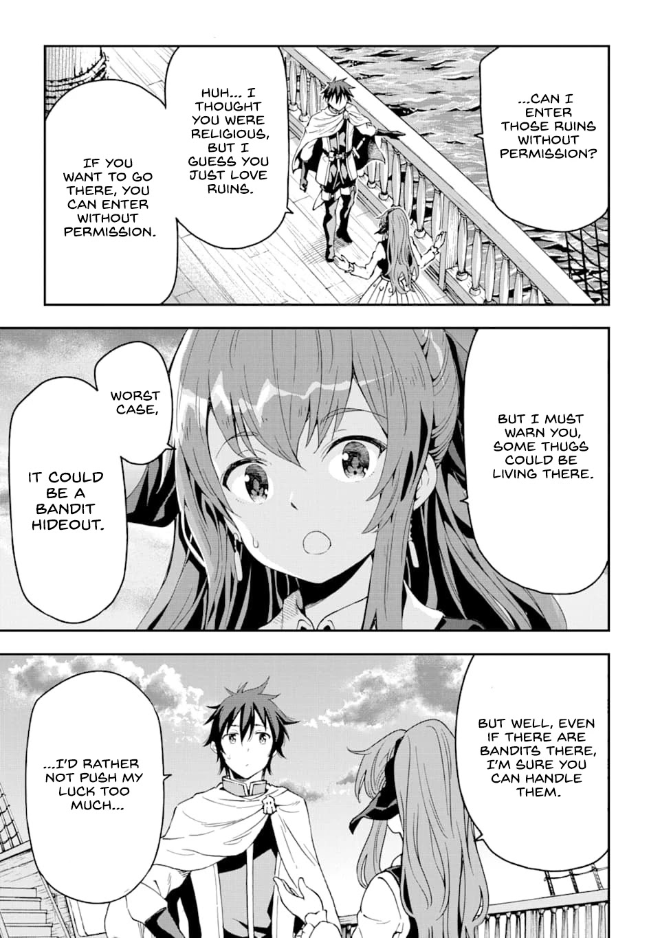 Isekai Kenja no Tensei Musou ~Geemu no Chishiki de Isekai Saikyou~ Chapter 6 page 7 - Chapter 6: The cathedral was in ruins.