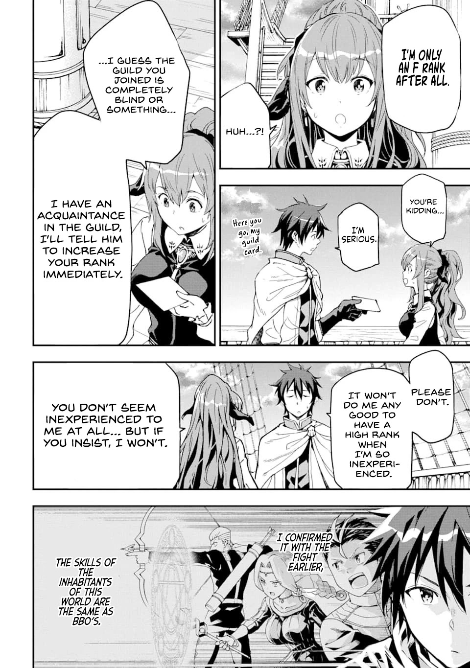 Isekai Kenja no Tensei Musou ~Geemu no Chishiki de Isekai Saikyou~ Chapter 6 page 8 - Chapter 6: The cathedral was in ruins.