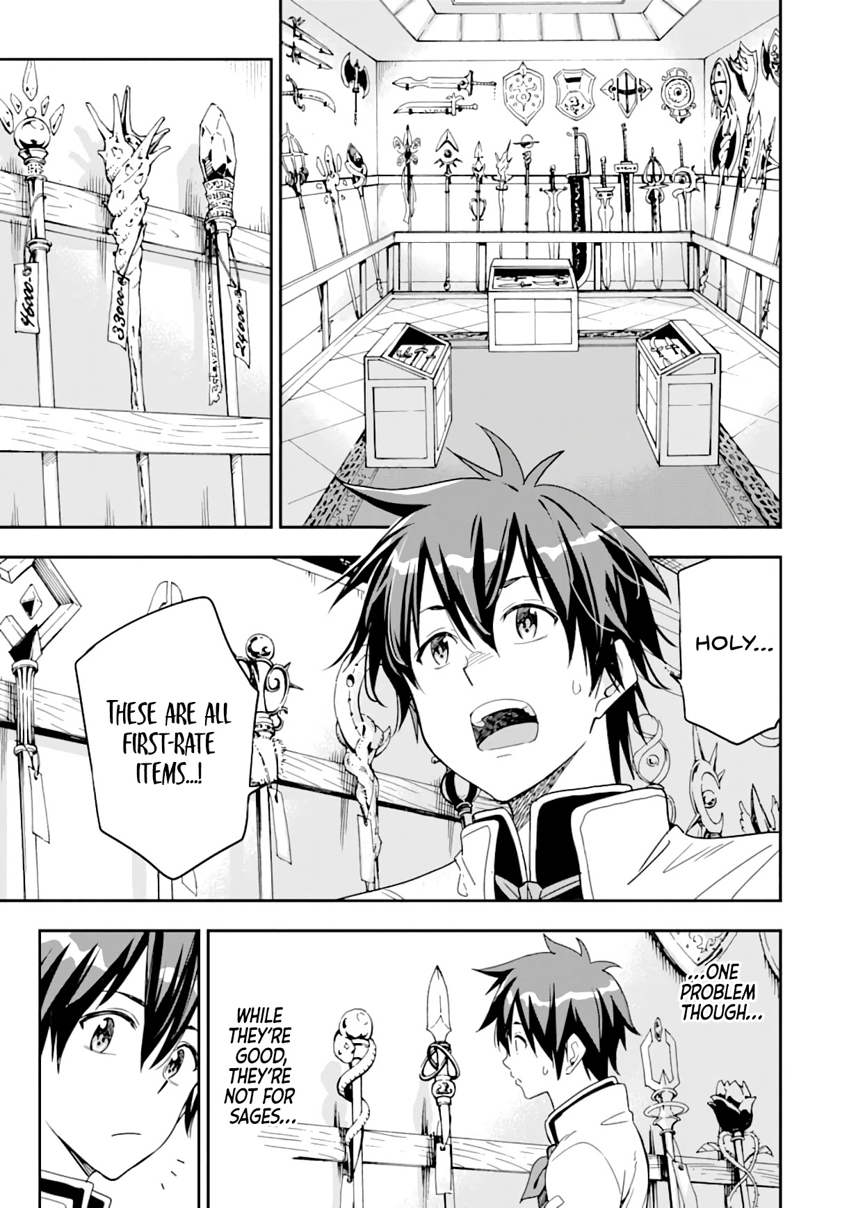 Isekai Kenja no Tensei Musou ~Geemu no Chishiki de Isekai Saikyou~ Chapter 8 page 34 - Chapter 8