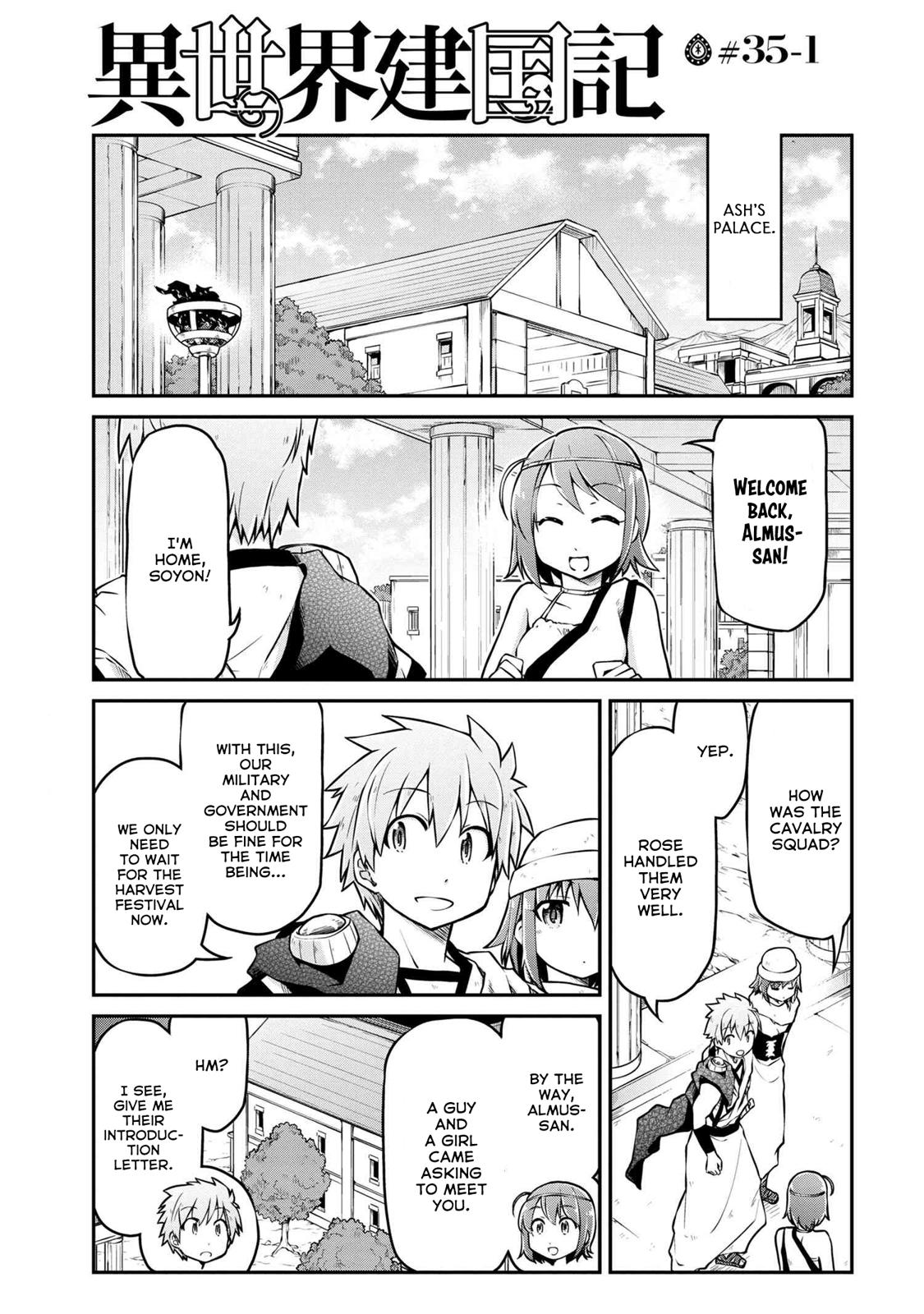 Isekai Kenkokuki Chapter 35.1 page 2 - Chapter 35.1