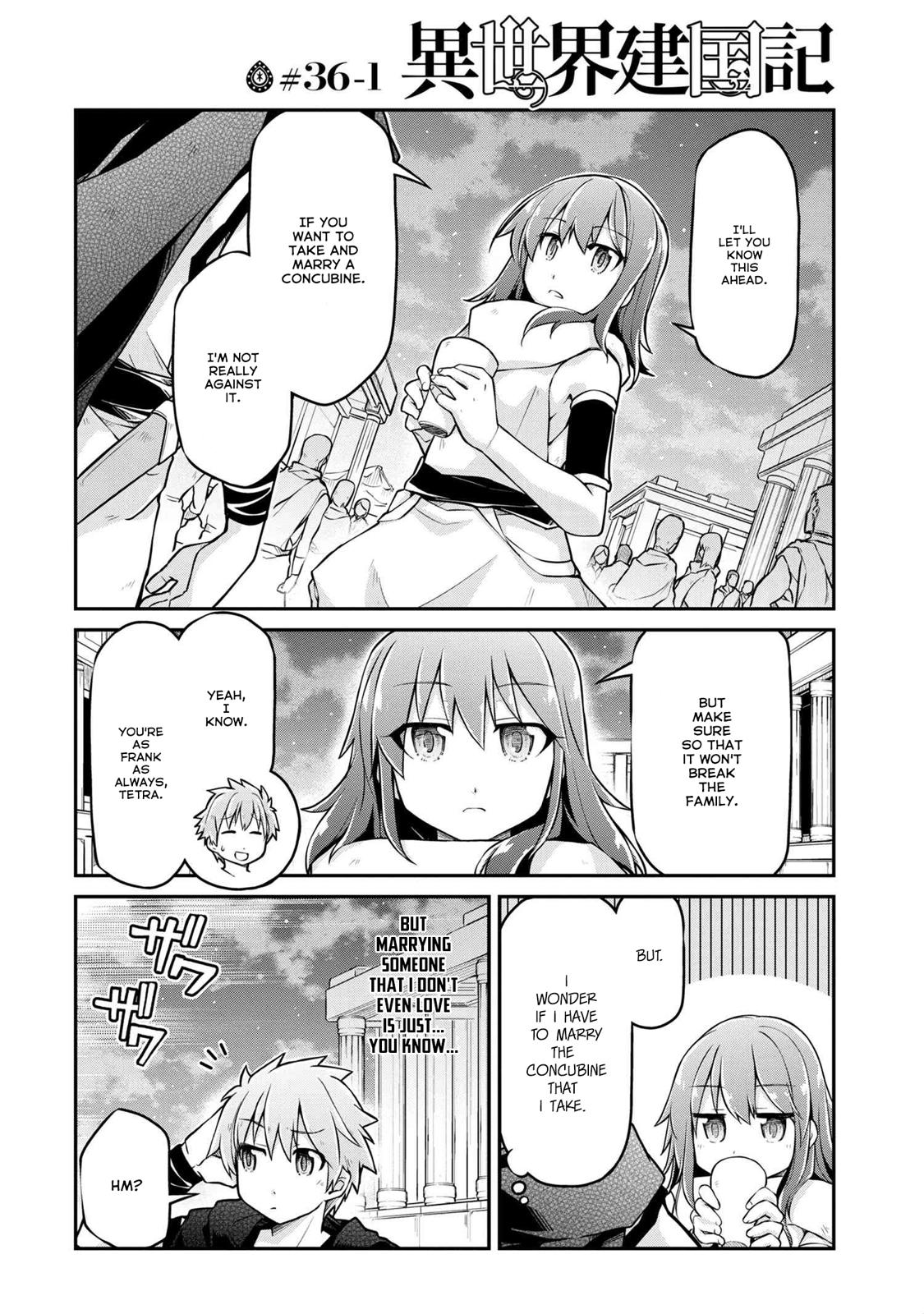 Isekai Kenkokuki Chapter 36.1 page 2 - Chapter 36.1