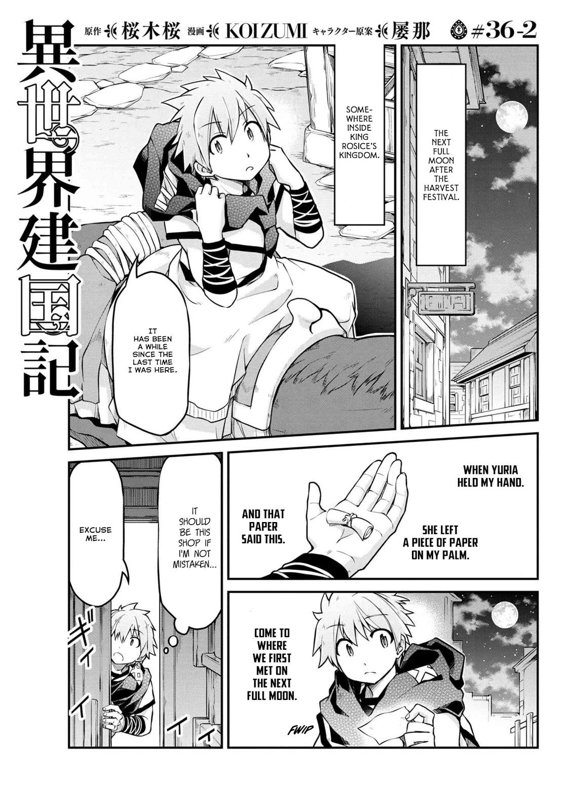 Isekai Kenkokuki Chapter 36.2 page 2 - Chapter 36.2