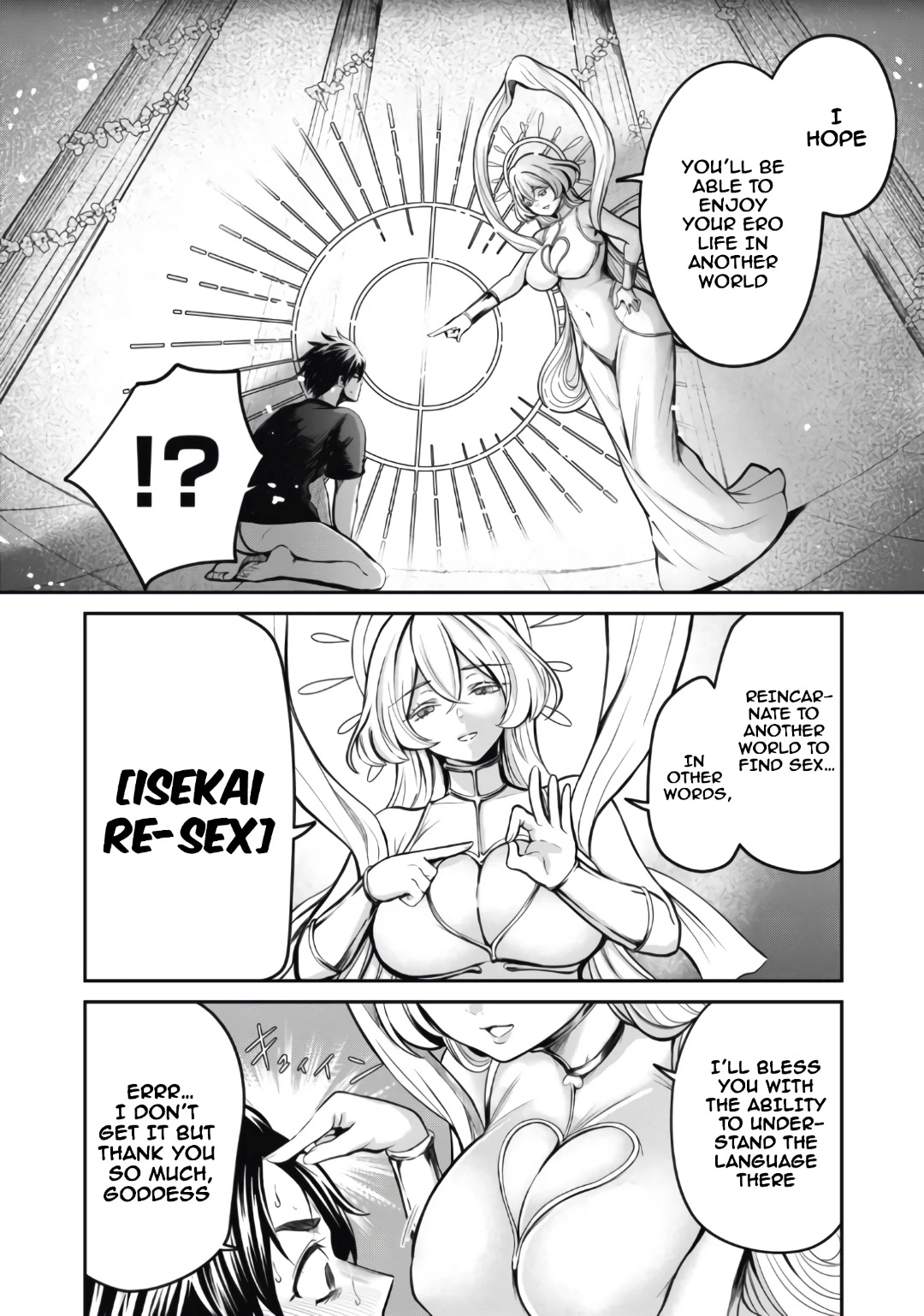 Isekai Koushoku Musou Roku ~ Using the Wisdom and Power of Reincarnation in Another World to Just XXXX Chapter 1 page 4 - Chapter 1: Fapped to Death