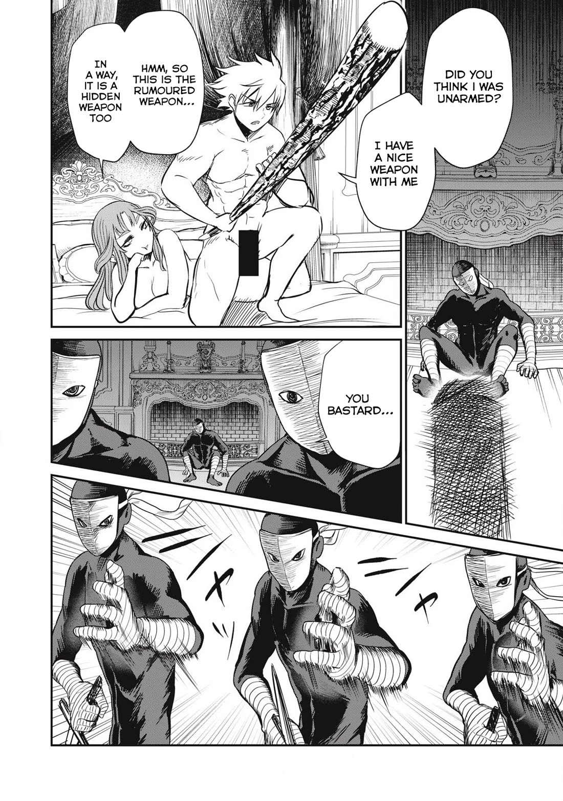 Isekai Koushoku Musou Roku ~ Using the Wisdom and Power of Reincarnation in Another World to Just XXXX Chapter 30 page 4 - Chapter 30: Vs. Assassins