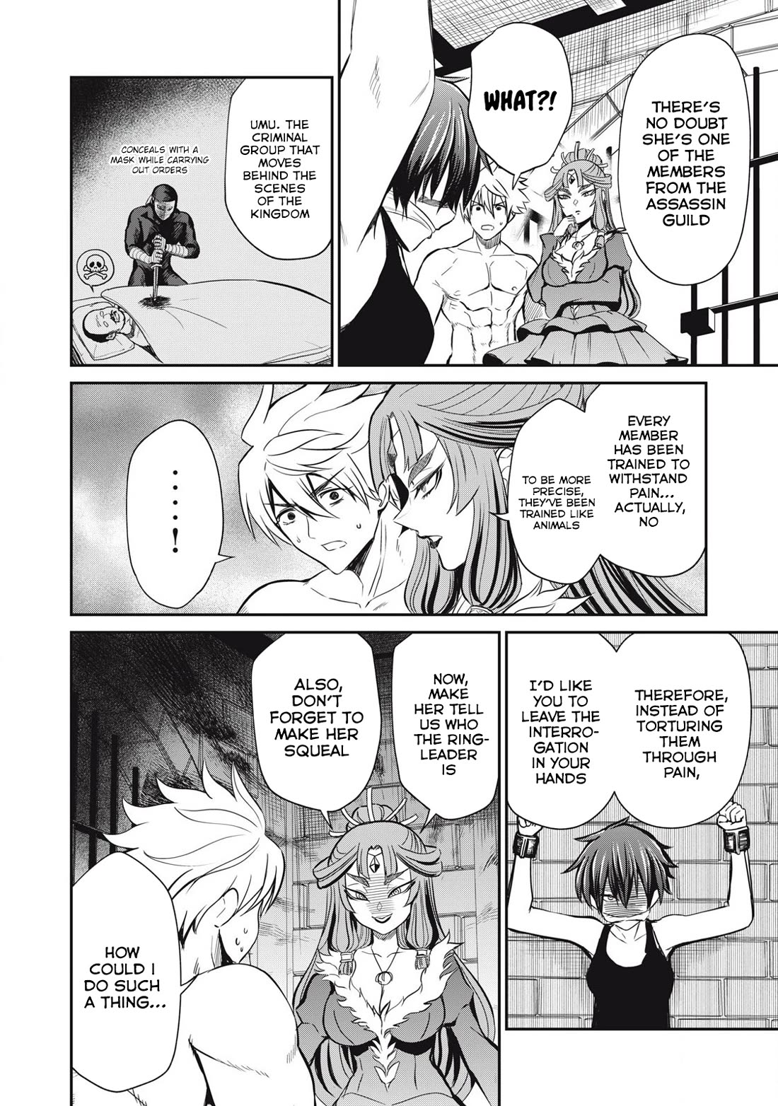 Isekai Koushoku Musou Roku ~ Using the Wisdom and Power of Reincarnation in Another World to Just XXXX Chapter 31 page 2 - Chapter 31: Interrogator Sao
