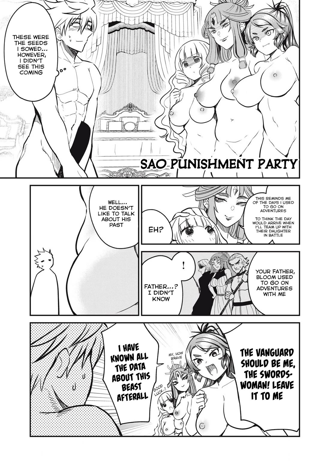 Isekai Koushoku Musou Roku ~ Using the Wisdom and Power of Reincarnation in Another World to Just XXXX Chapter 35 page 3 - Chapter 35: A Lewd Party