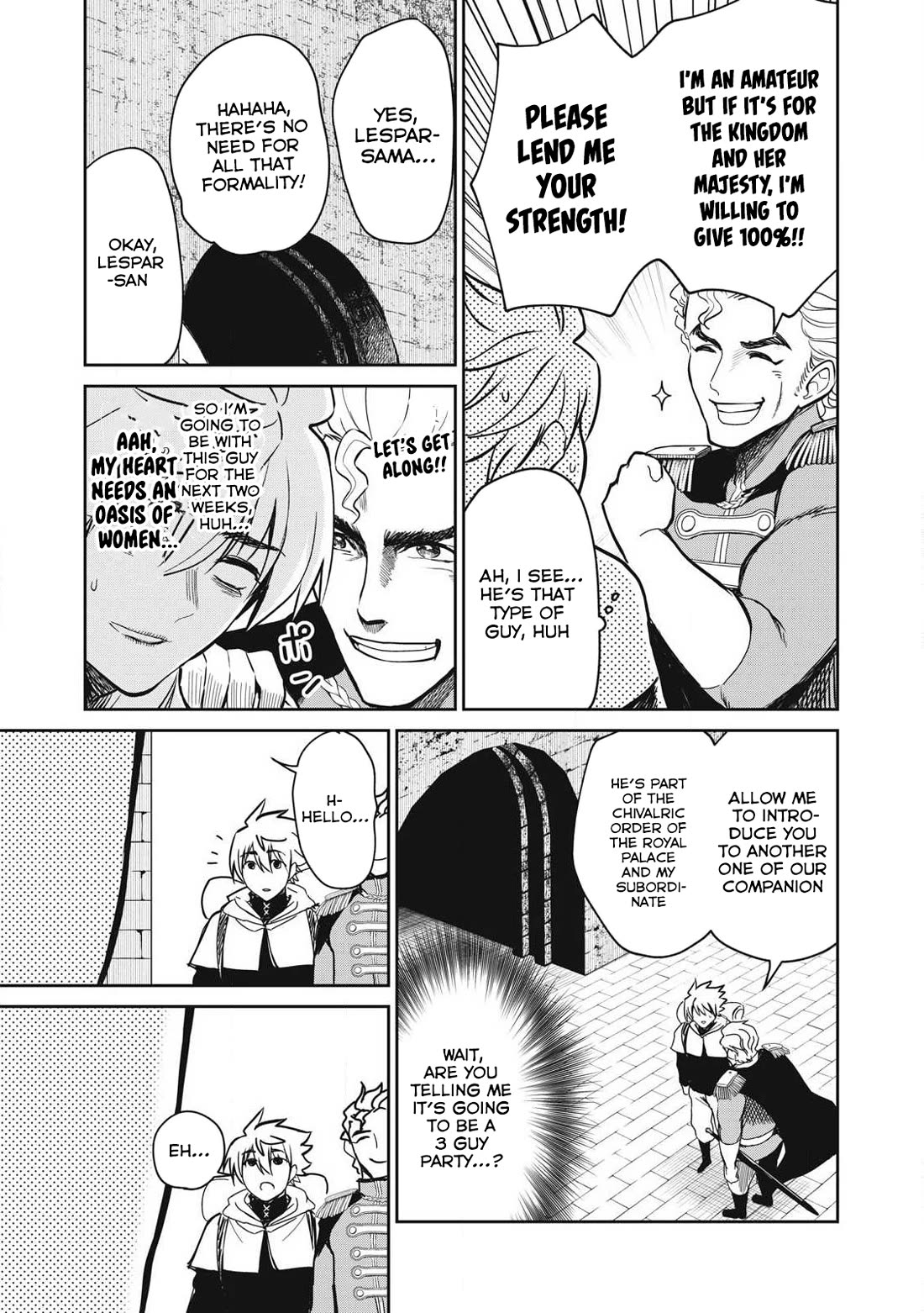 Isekai Koushoku Musou Roku ~ Using the Wisdom and Power of Reincarnation in Another World to Just XXXX Chapter 36 page 7 - Chapter 36: Setting Off On A Trial