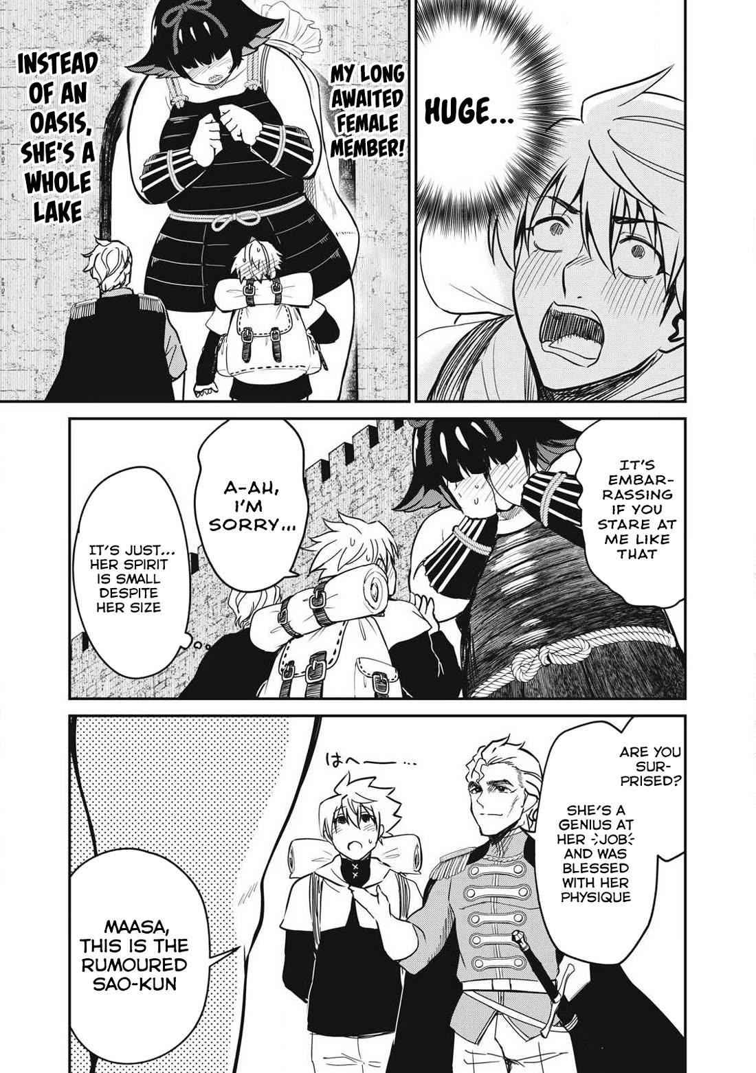 Isekai Koushoku Musou Roku ~ Using the Wisdom and Power of Reincarnation in Another World to Just XXXX Chapter 36 page 9 - Chapter 36: Setting Off On A Trial