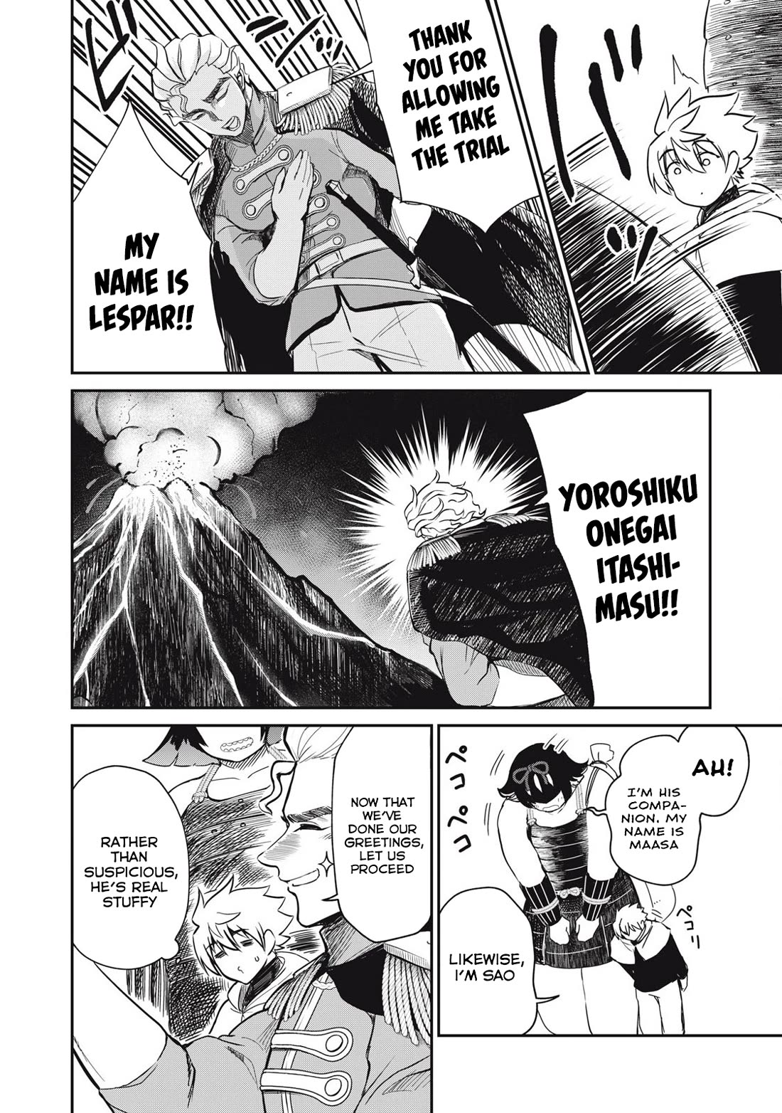 Isekai Koushoku Musou Roku ~ Using the Wisdom and Power of Reincarnation in Another World to Just XXXX Chapter 37 page 4 - Chapter 37: The Trial Begins