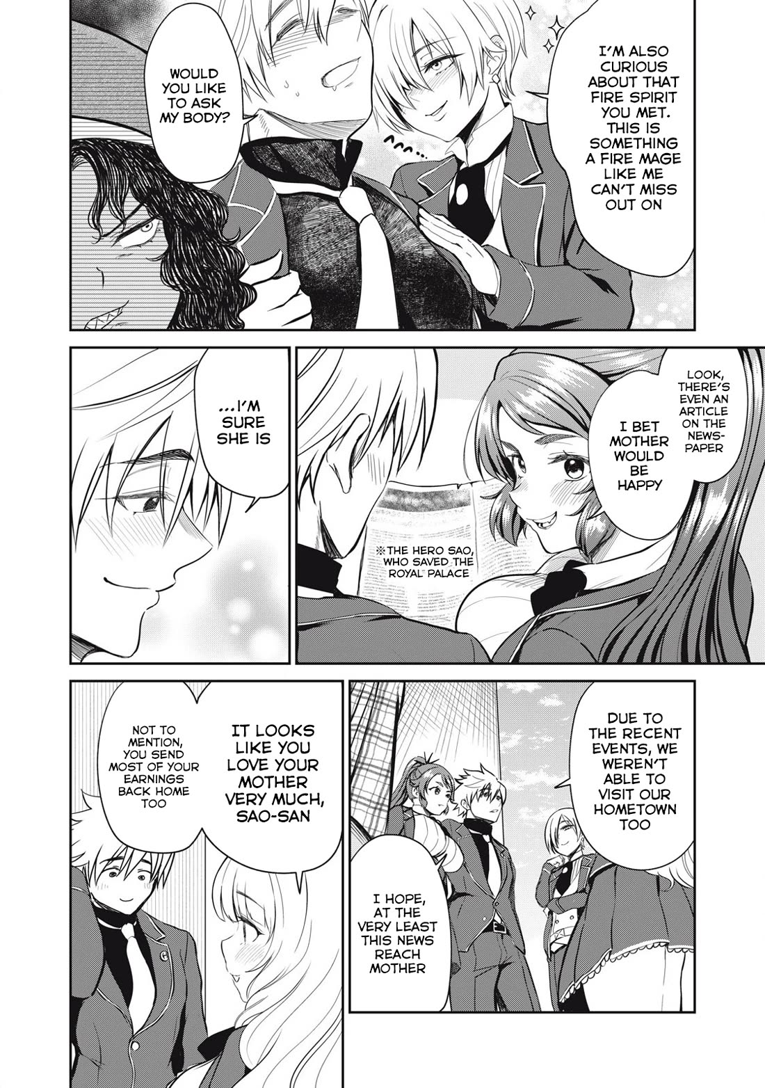 Isekai Koushoku Musou Roku ~ Using the Wisdom and Power of Reincarnation in Another World to Just XXXX Chapter 41 page 4 - Chapter 41: Mommy's Milk