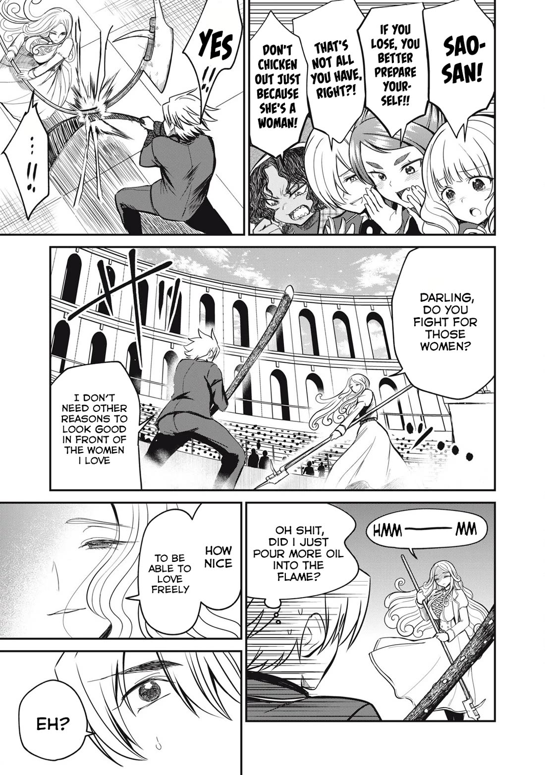 Isekai Koushoku Musou Roku ~ Using the Wisdom and Power of Reincarnation in Another World to Just XXXX Chapter 45 page 3 - Chapter 45: vs Voulge