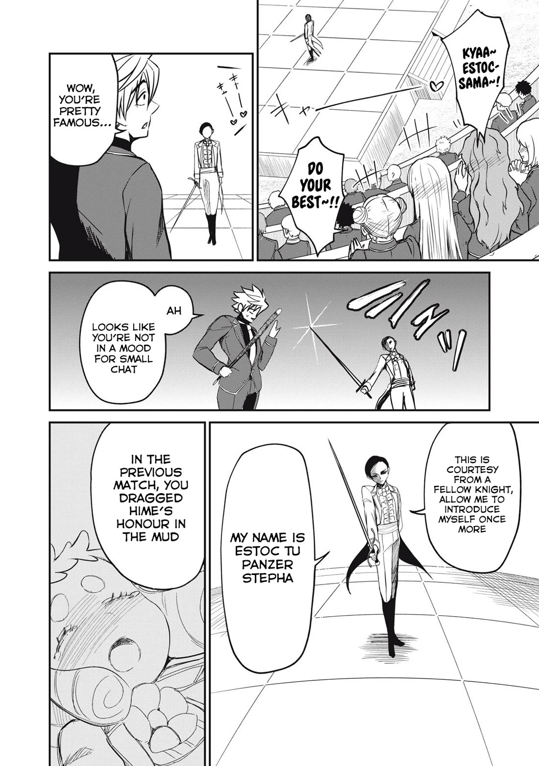 Isekai Koushoku Musou Roku ~ Using the Wisdom and Power of Reincarnation in Another World to Just XXXX Chapter 49 page 2 - Chapter 49: VS. Estoc