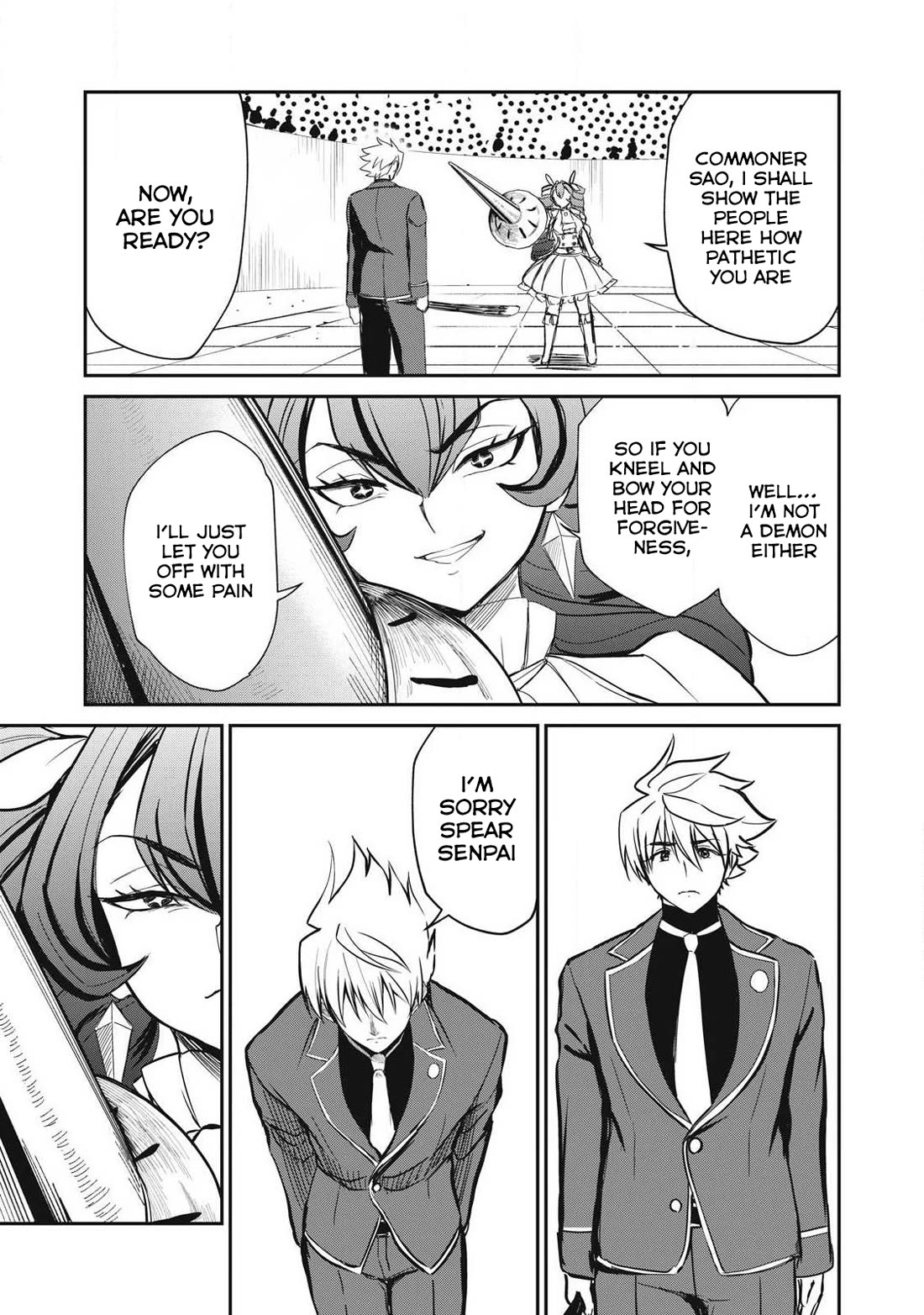Isekai Koushoku Musou Roku ~ Using the Wisdom and Power of Reincarnation in Another World to Just XXXX Chapter 52 page 9 - Chapter 52: VS. Spear