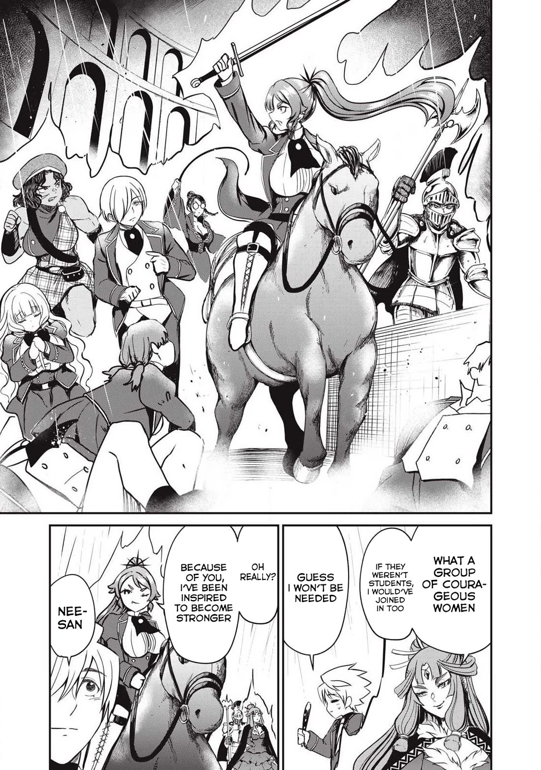 Isekai Koushoku Musou Roku ~ Using the Wisdom and Power of Reincarnation in Another World to Just XXXX Chapter 54 page 9 - Chapter 54: Brave Women