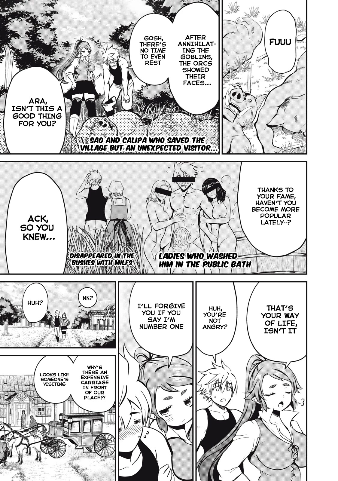 Isekai Koushoku Musou Roku ~ Using the Wisdom and Power of Reincarnation in Another World to Just XXXX Chapter 6 page 1 - Chapter 6