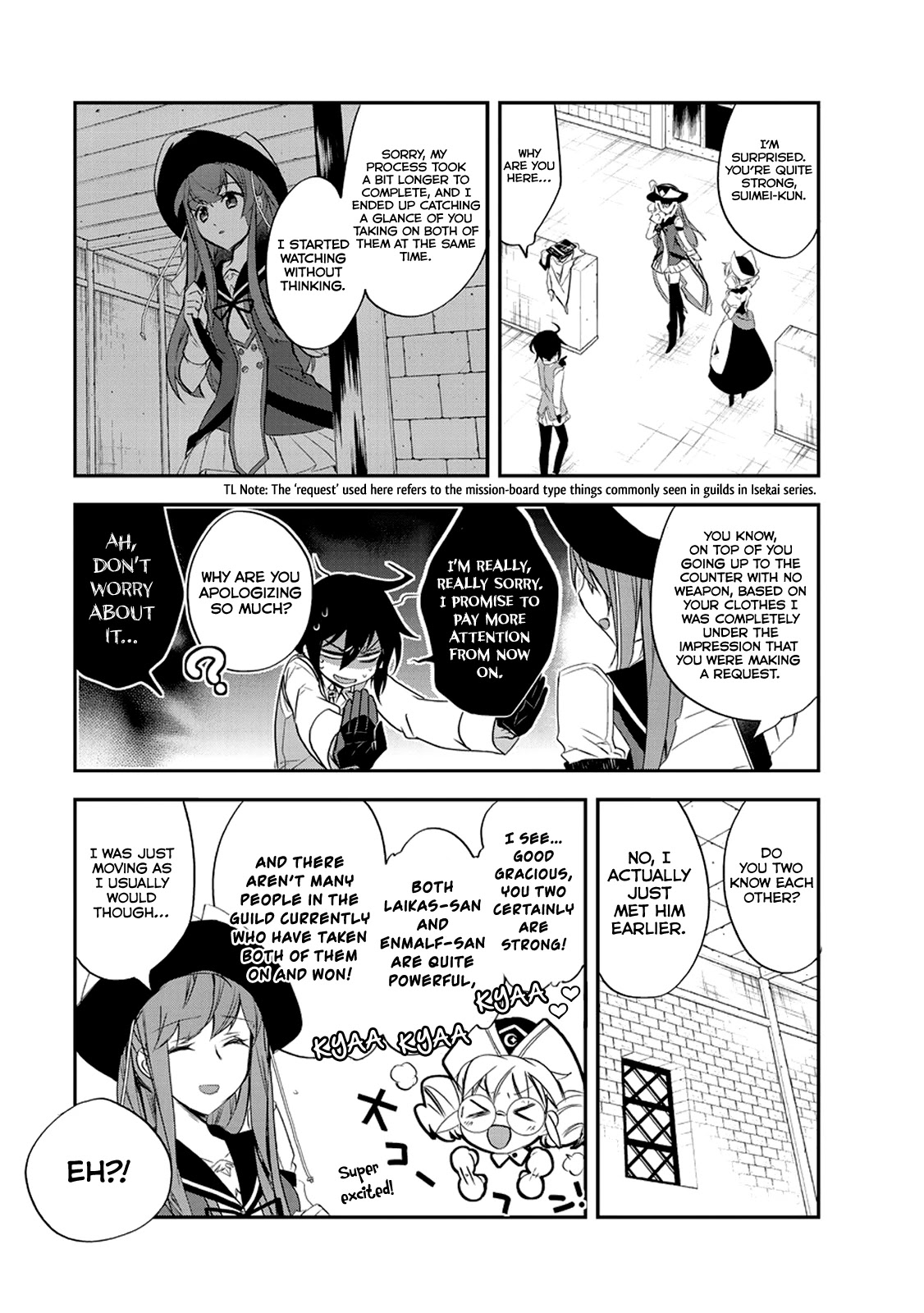 Isekai Mahou wa Okureteru! (Novel) Chapter 10 page 23 - Chapter 10: Without Forgetting the Promise to the Adventurer’s Guild II