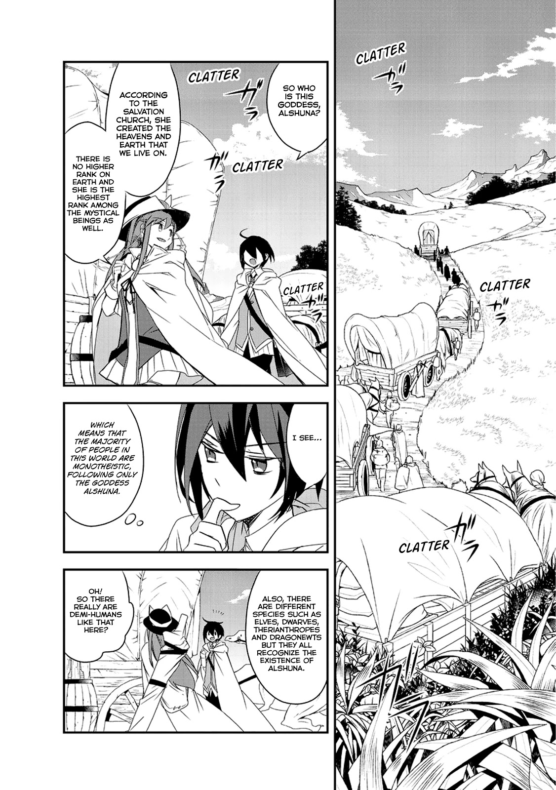 Isekai Mahou wa Okureteru! (Novel) Chapter 11 page 12 - Chapter 11: Onwards to a Bumpy Journey I