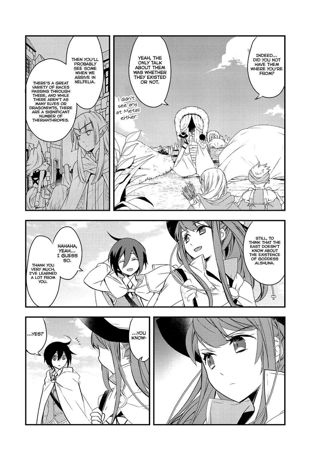 Isekai Mahou wa Okureteru! (Novel) Chapter 11 page 13 - Chapter 11: Onwards to a Bumpy Journey I