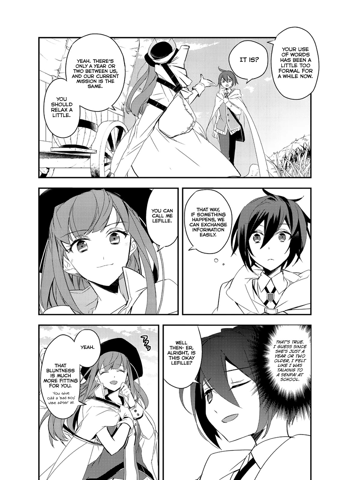 Isekai Mahou wa Okureteru! (Novel) Chapter 11 page 14 - Chapter 11: Onwards to a Bumpy Journey I