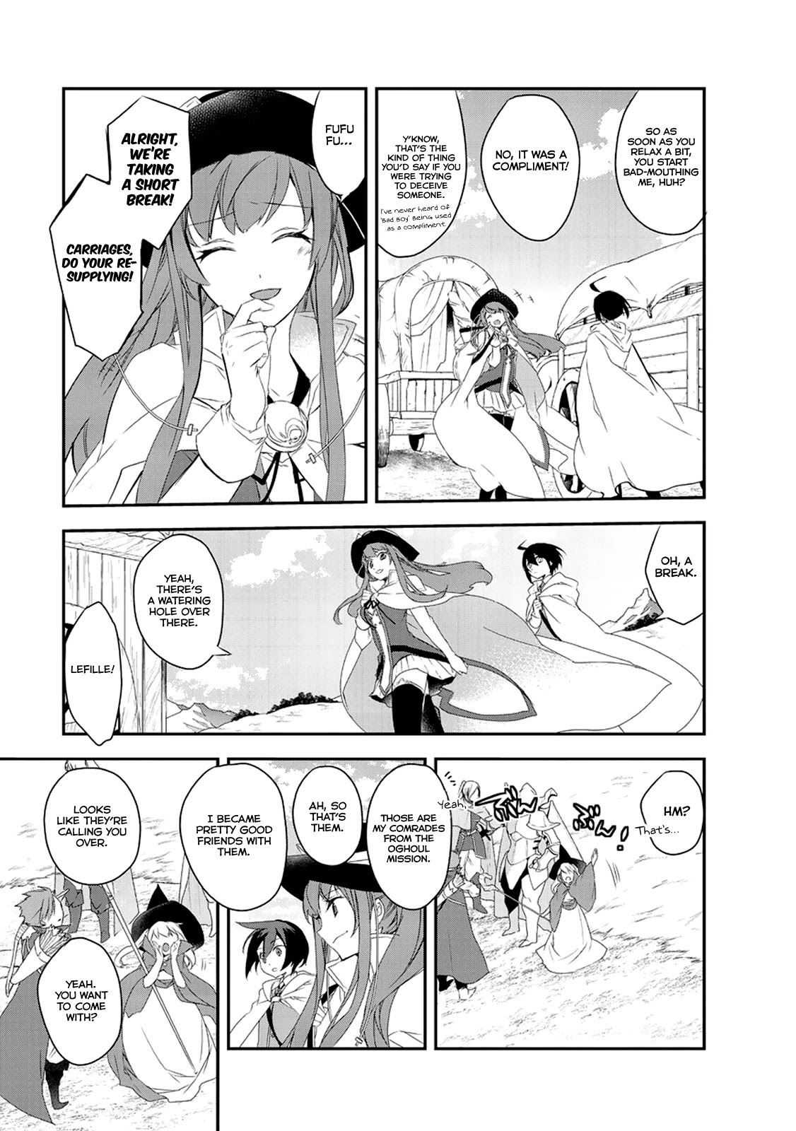 Isekai Mahou wa Okureteru! (Novel) Chapter 11 page 15 - Chapter 11: Onwards to a Bumpy Journey I