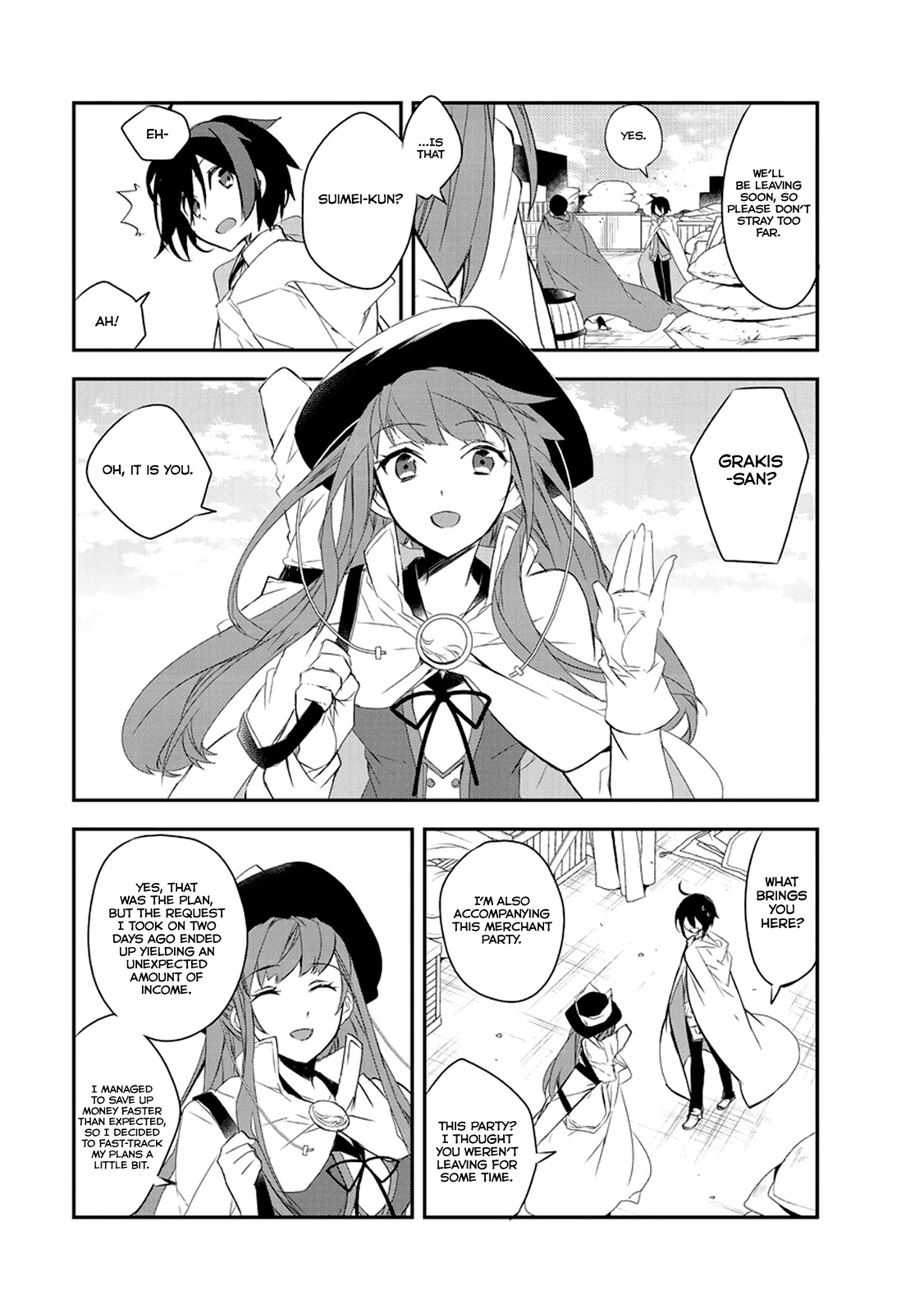 Isekai Mahou wa Okureteru! (Novel) Chapter 11 page 5 - Chapter 11: Onwards to a Bumpy Journey I
