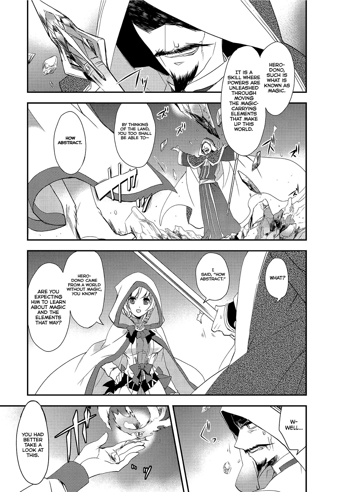 Isekai Mahou wa Okureteru! (Novel) Chapter 2 page 8 - Chapter 2: The Place to Go Home to is So Far Away (First Half)