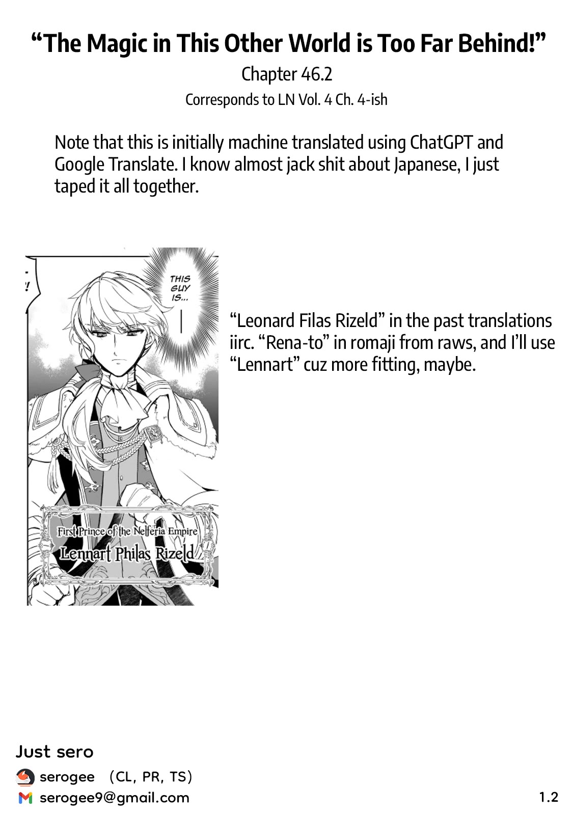 Isekai Mahou wa Okureteru! (Novel) Chapter 46.2 page 12 - Chapter 46.2: Devil VI