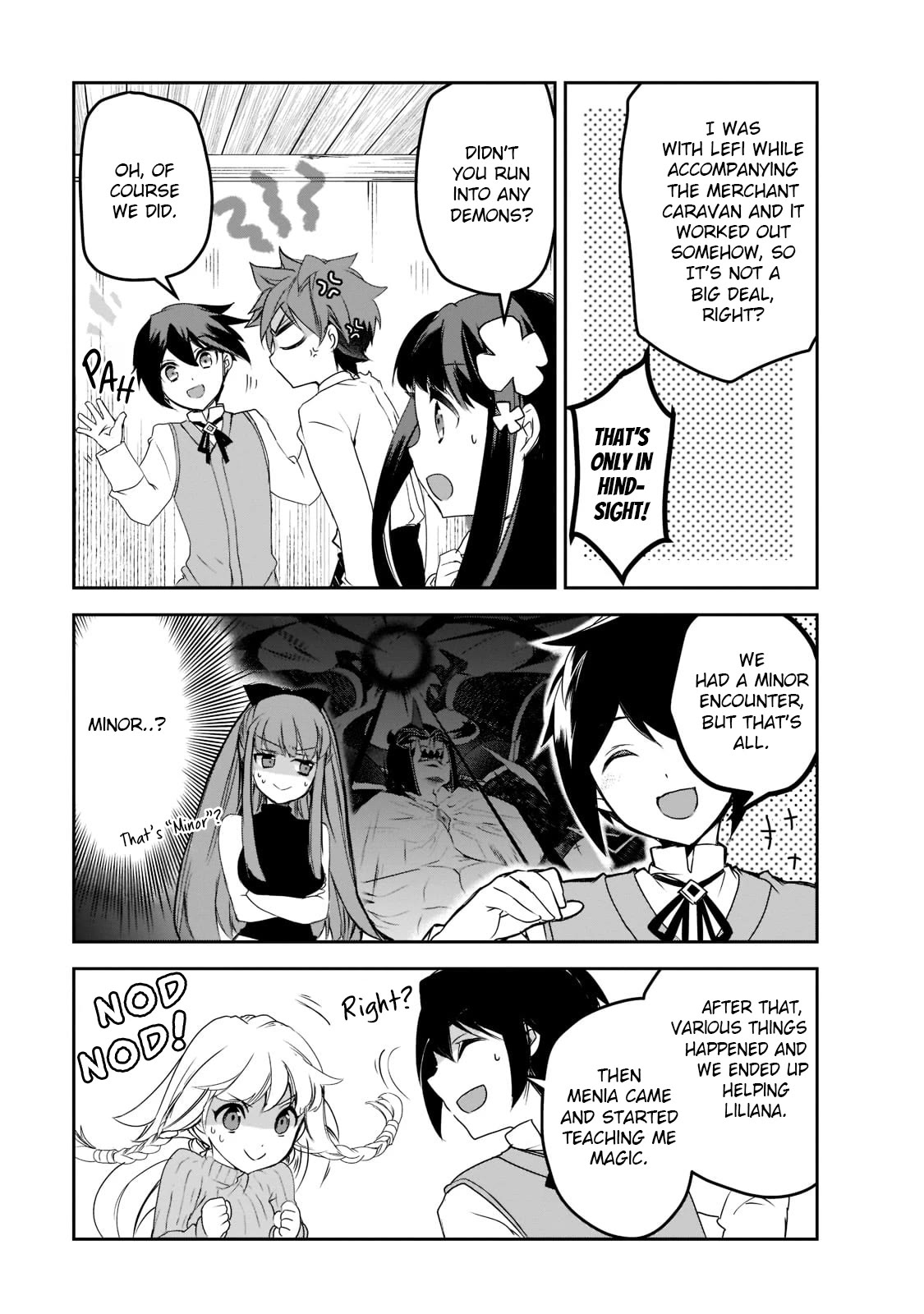 Isekai Mahou wa Okureteru! (Novel) Chapter 47 page 5 - Chapter 47: When There's a Smile