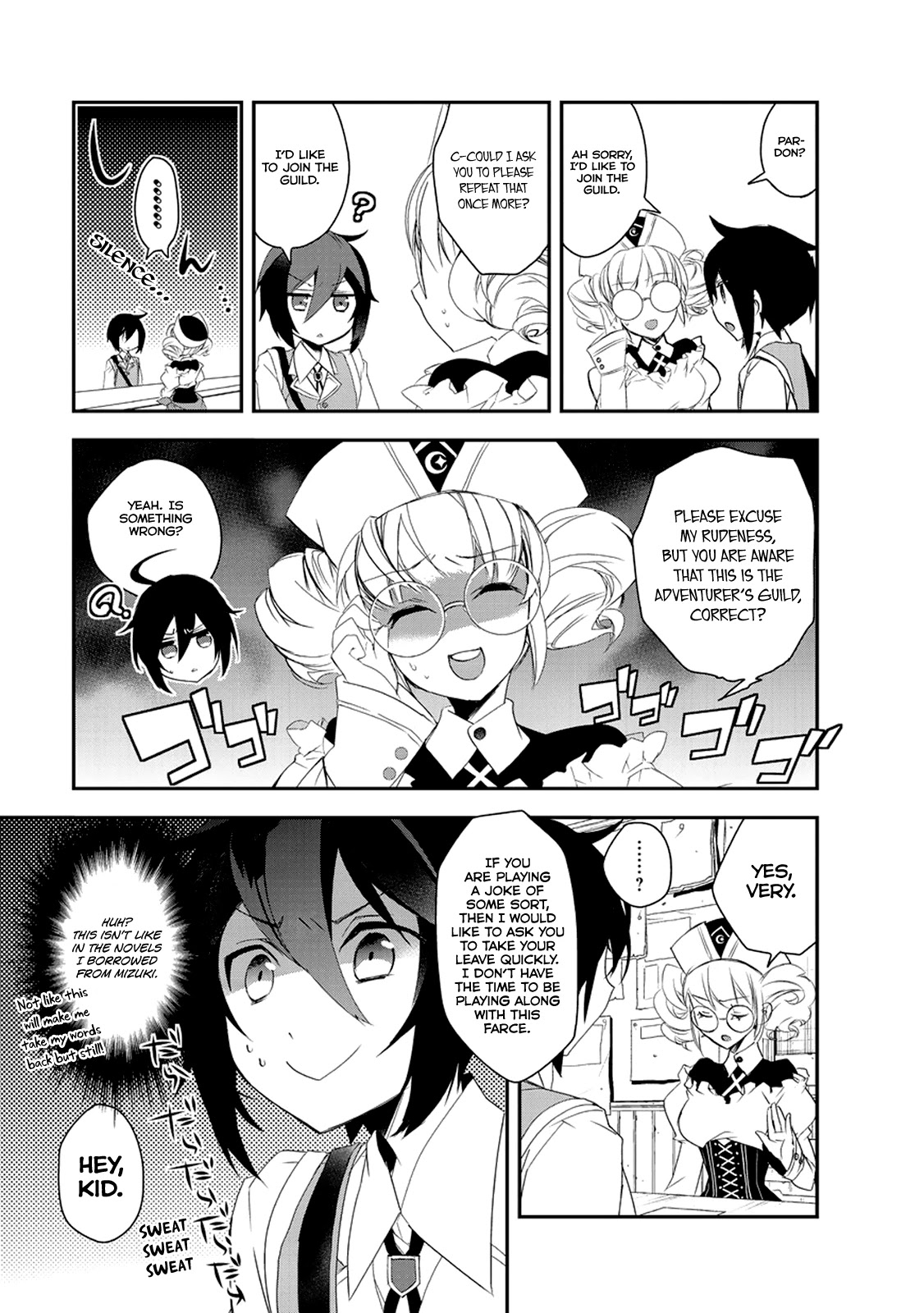 Isekai Mahou wa Okureteru! (Novel) Chapter 9 page 12 - Chapter 9: Without Forgetting the Promise to the Adventurer’s Guild I