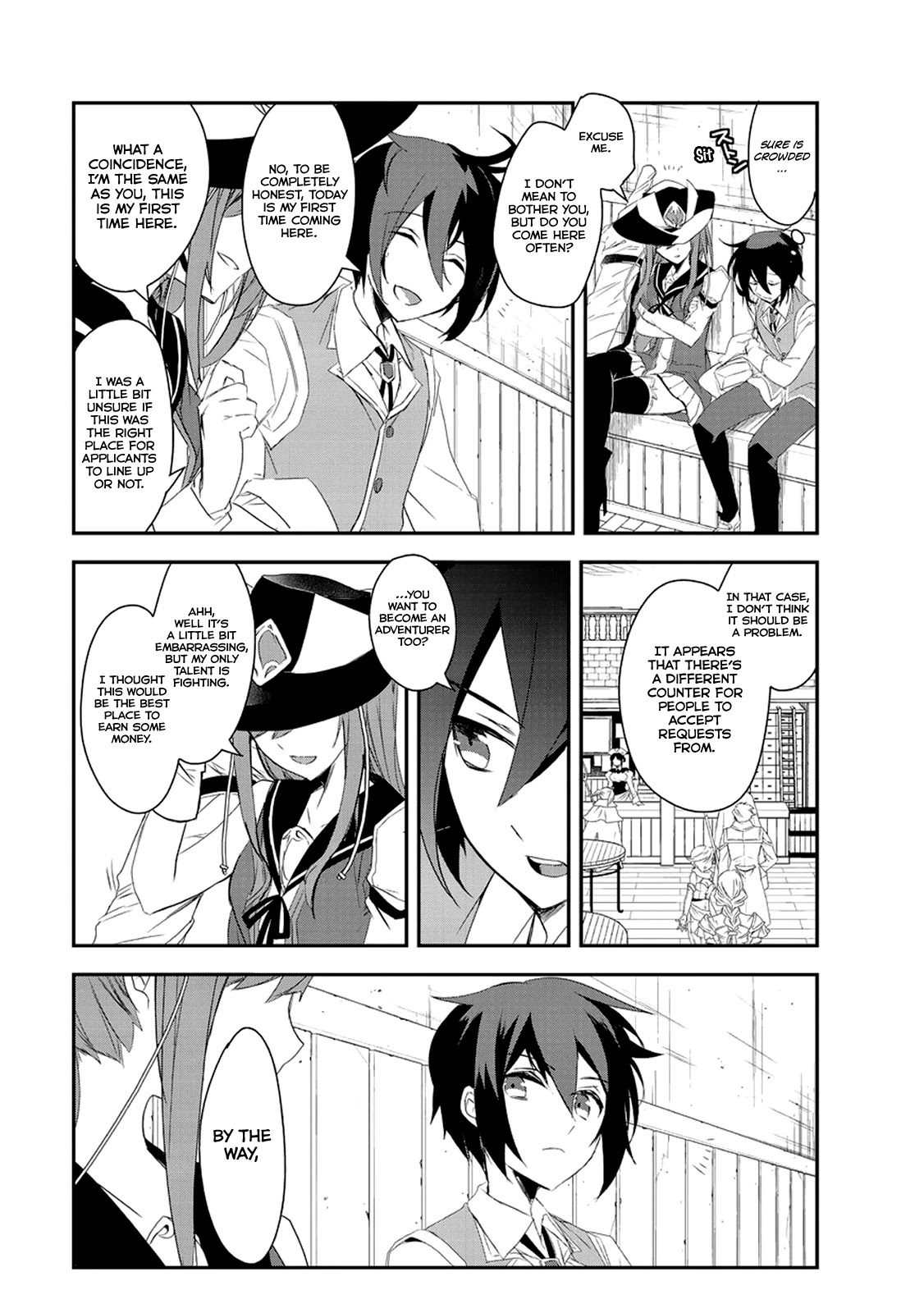 Isekai Mahou wa Okureteru! (Novel) Chapter 9 page 6 - Chapter 9: Without Forgetting the Promise to the Adventurer’s Guild I