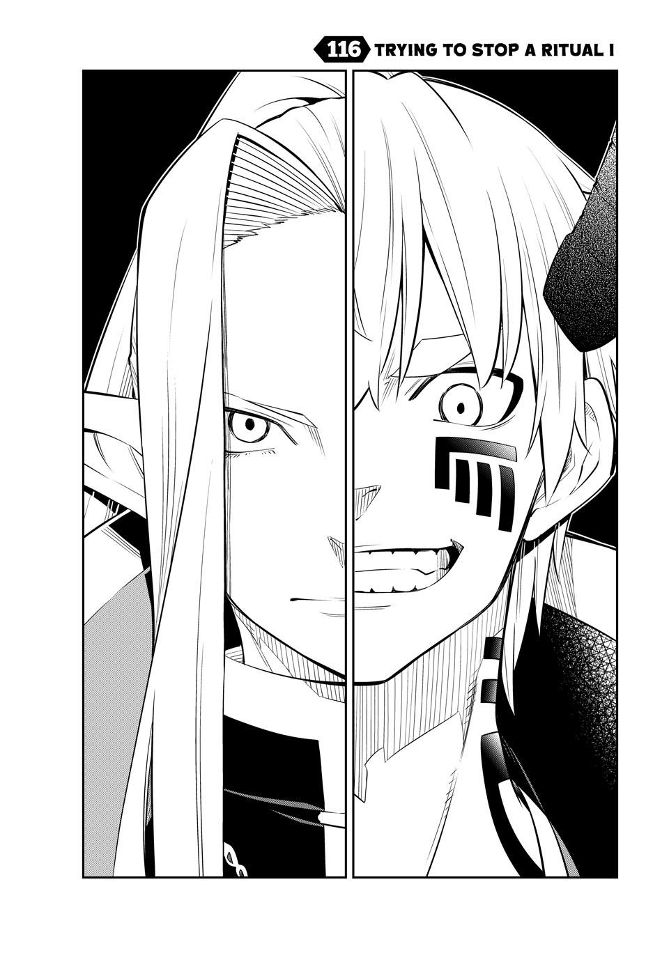 Isekai Maou to Shoukan Shoujo Dorei Majutsu Chapter 116 page 1 - Chapter 116
