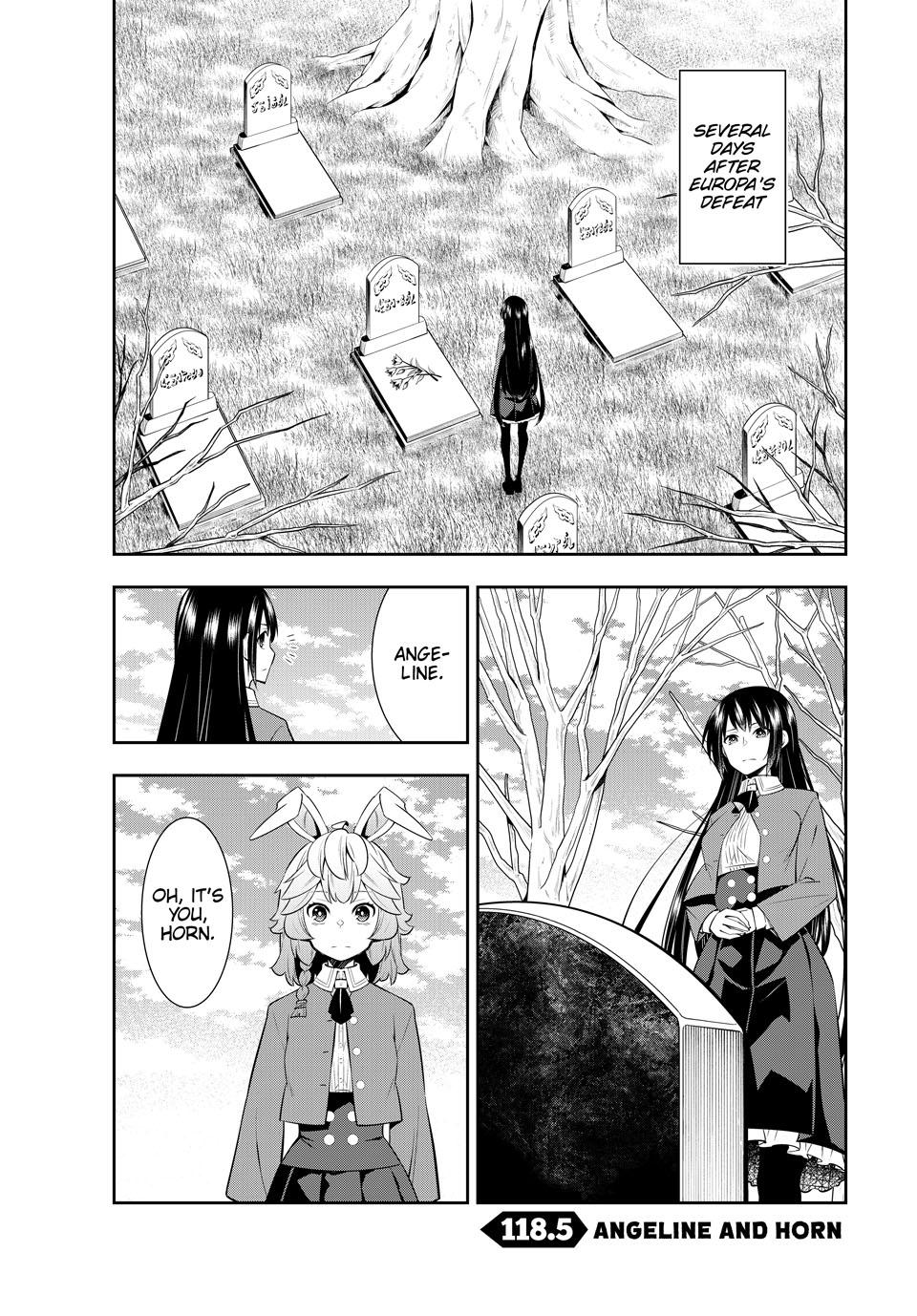Isekai Maou to Shoukan Shoujo Dorei Majutsu Chapter 118.5 page 1 - Chapter 118.5