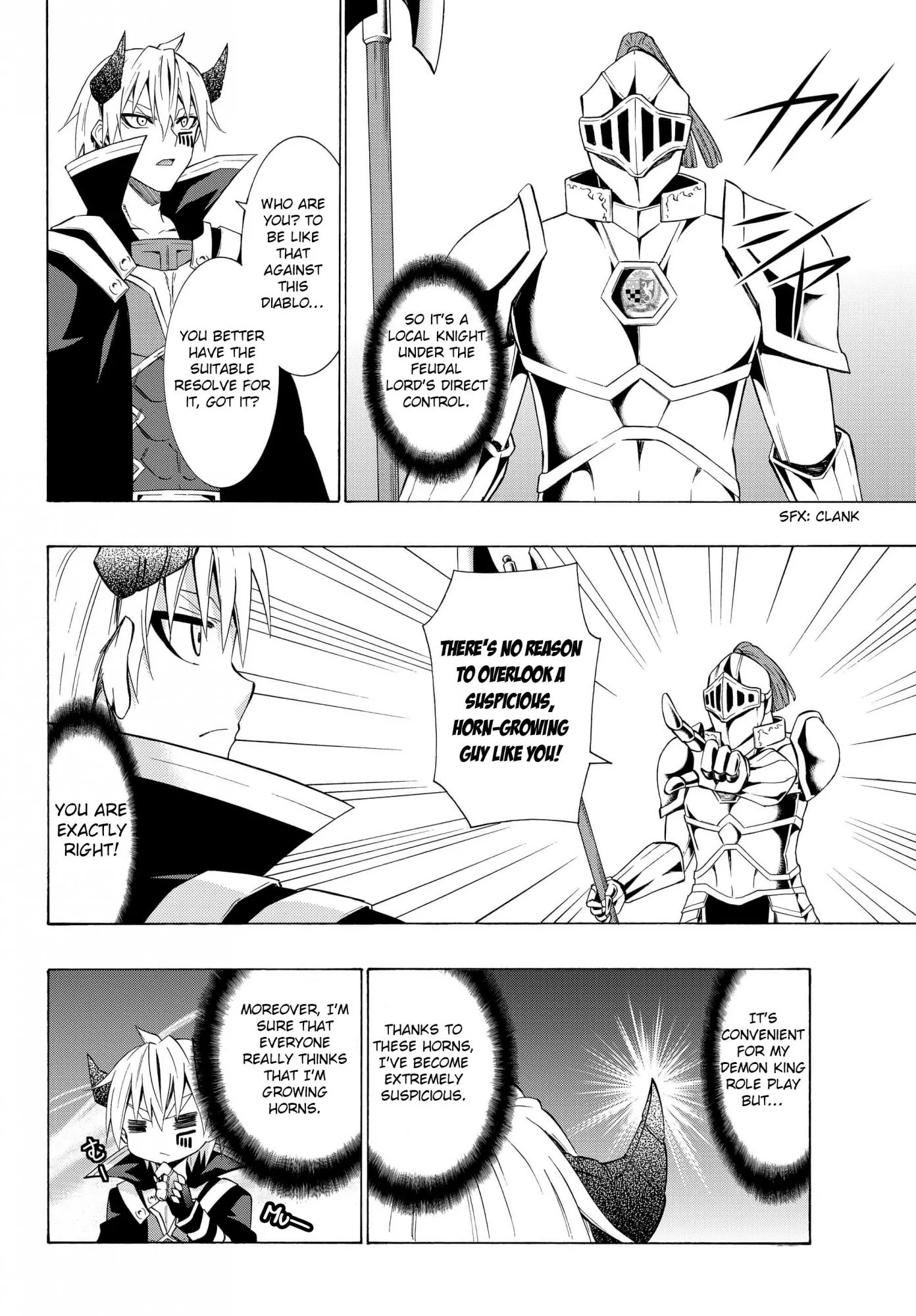 Isekai Maou to Shoukan Shoujo Dorei Majutsu Chapter 13.1 page 10 - Chapter 13.1: Trying Out Meeting with the Feudal Lord I (1)
