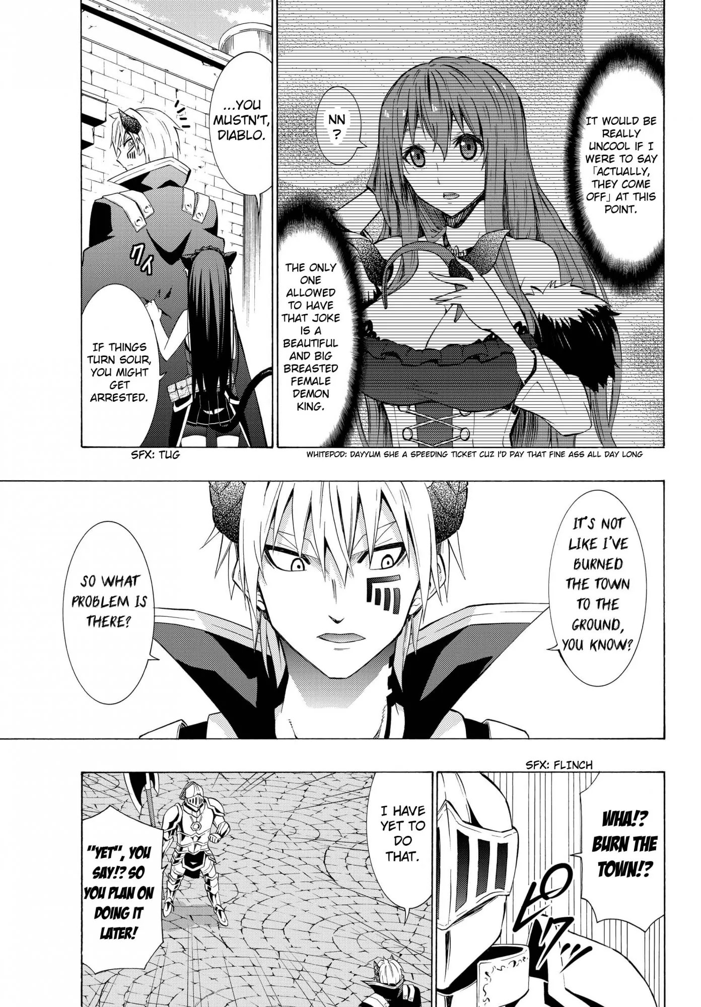Isekai Maou to Shoukan Shoujo Dorei Majutsu Chapter 13.1 page 11 - Chapter 13.1: Trying Out Meeting with the Feudal Lord I (1)
