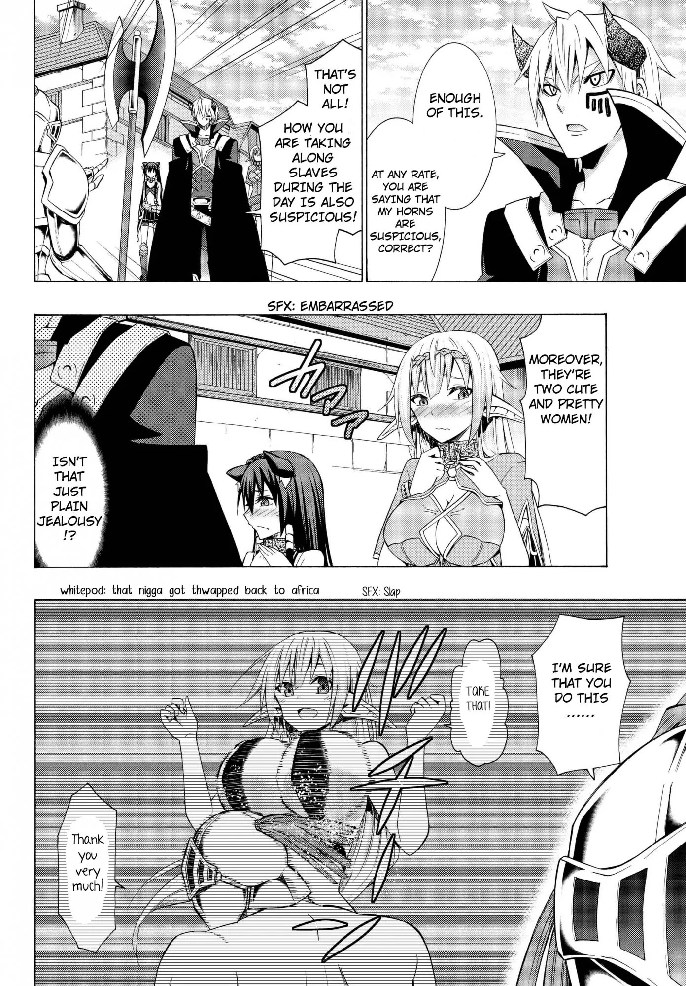 Isekai Maou to Shoukan Shoujo Dorei Majutsu Chapter 13.1 page 12 - Chapter 13.1: Trying Out Meeting with the Feudal Lord I (1)