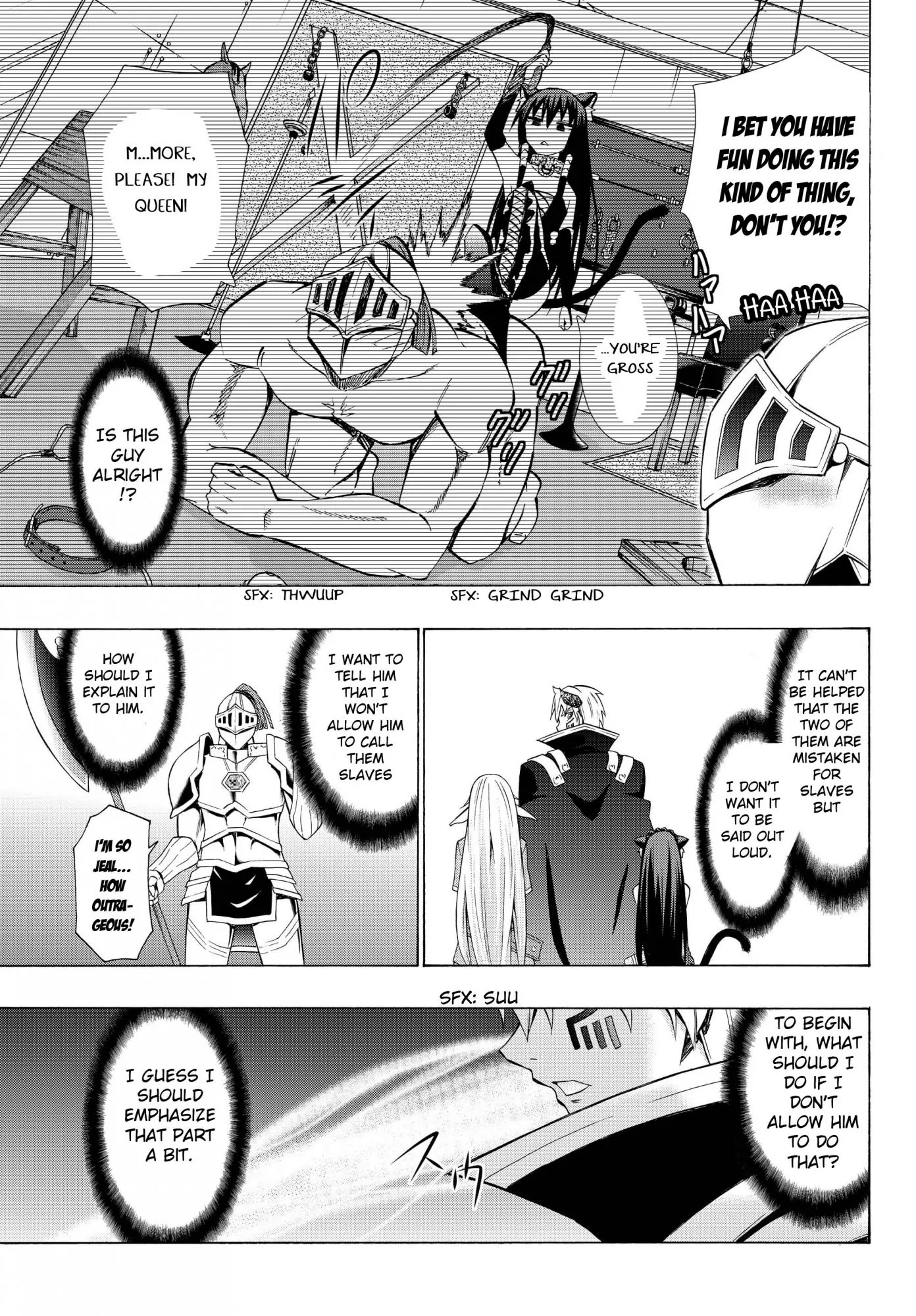Isekai Maou to Shoukan Shoujo Dorei Majutsu Chapter 13.1 page 13 - Chapter 13.1: Trying Out Meeting with the Feudal Lord I (1)