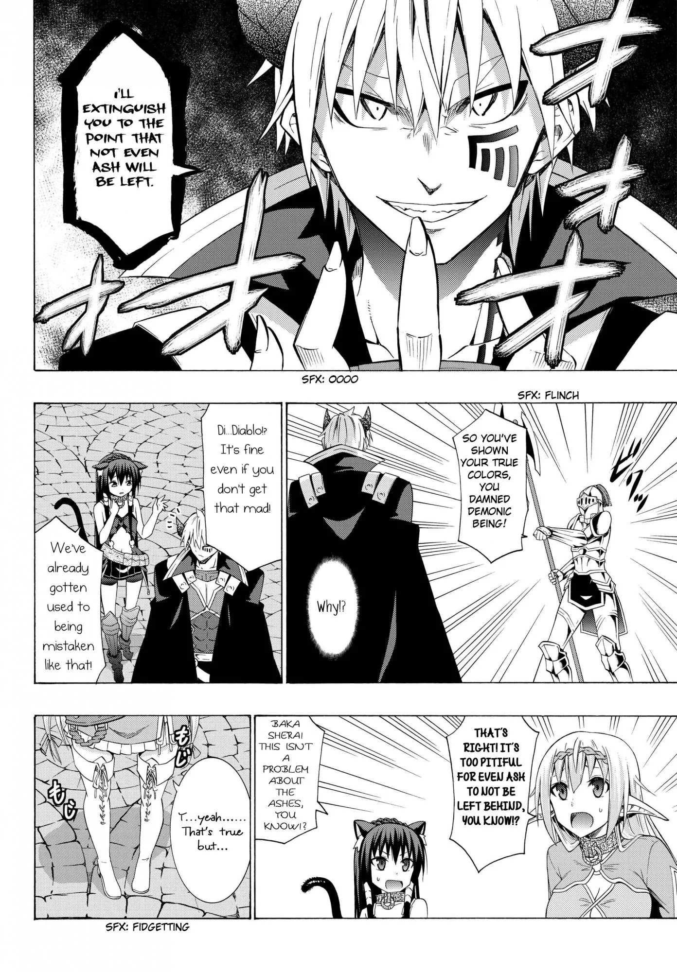 Isekai Maou to Shoukan Shoujo Dorei Majutsu Chapter 13.1 page 14 - Chapter 13.1: Trying Out Meeting with the Feudal Lord I (1)