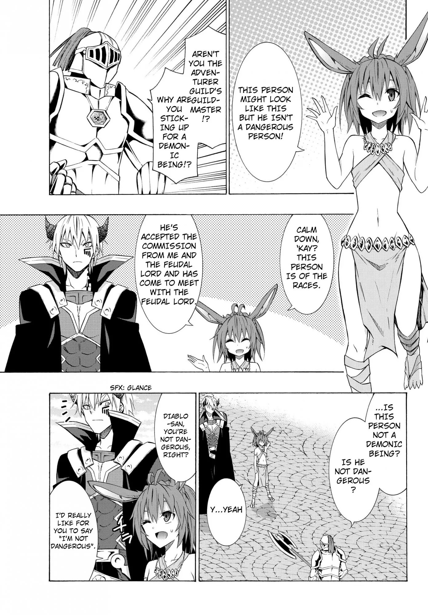 Isekai Maou to Shoukan Shoujo Dorei Majutsu Chapter 13.1 page 17 - Chapter 13.1: Trying Out Meeting with the Feudal Lord I (1)