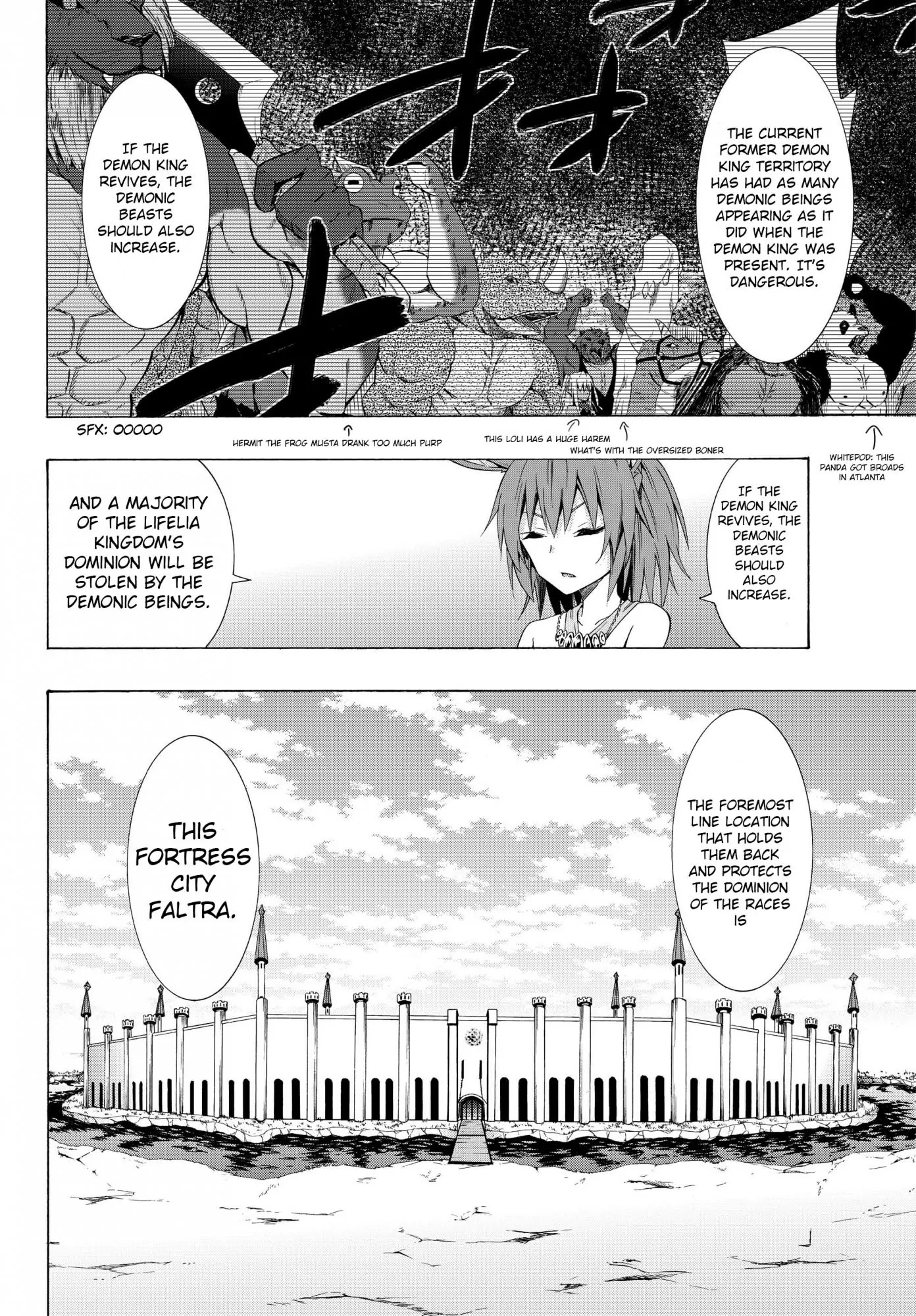 Isekai Maou to Shoukan Shoujo Dorei Majutsu Chapter 13.1 page 6 - Chapter 13.1: Trying Out Meeting with the Feudal Lord I (1)